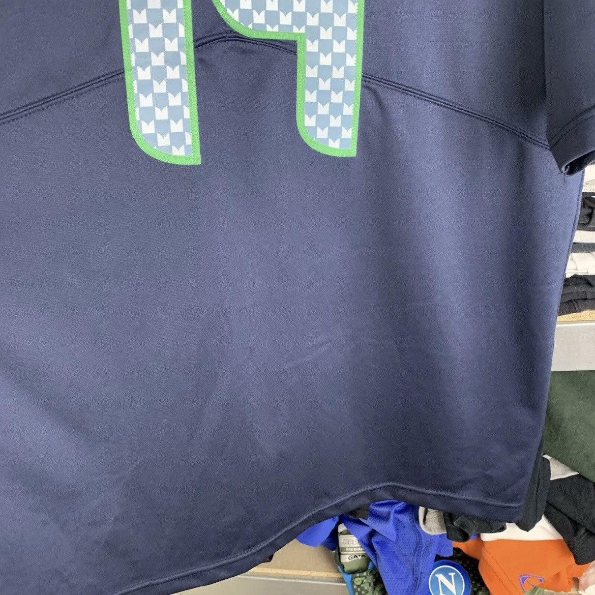 NFL Rare! Metcalf 14 Nike Seattle Seahawks DK NFL Jersey 90s Size US L / EU 52-54 / 3 - 16 Thumbnail