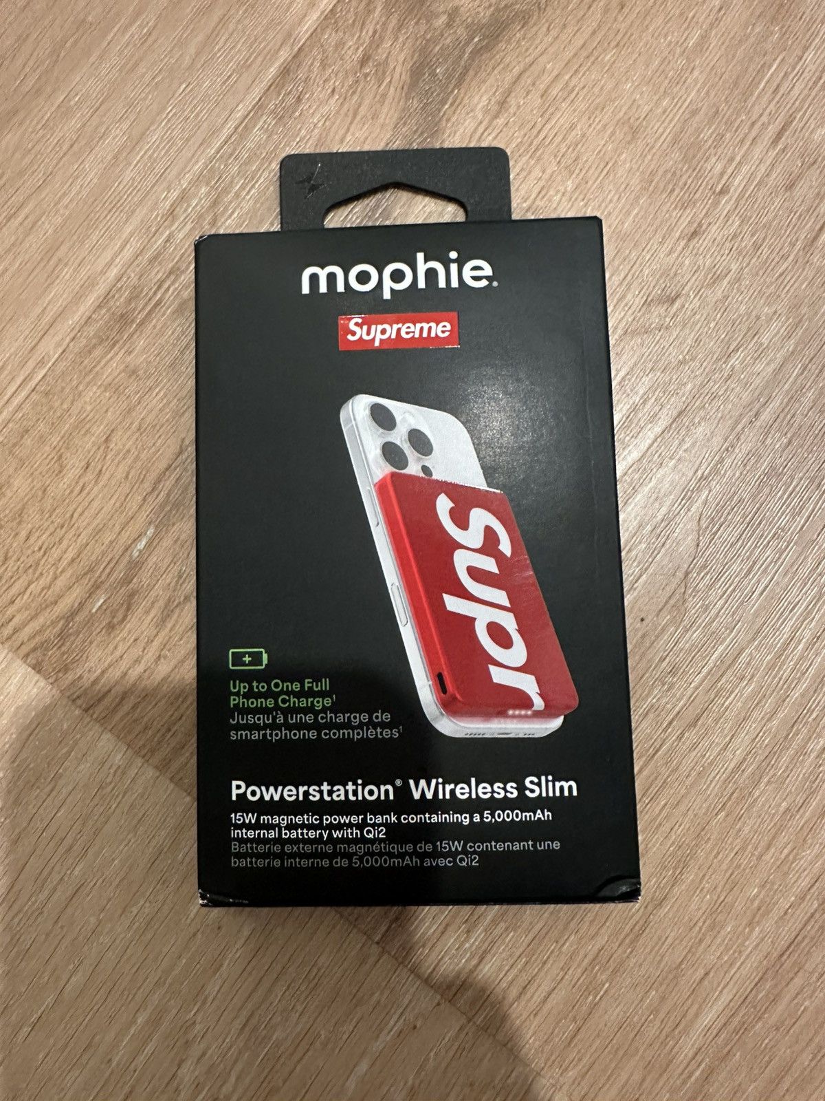 Supreme x Mophie Slim Portable Charger - Red FW25