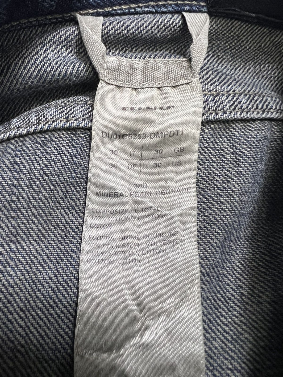 Rick Owens Rick Owens Drkshdw - Degrade Trucker Cut Offs Size US 30 / EU 46 - 18 Thumbnail
