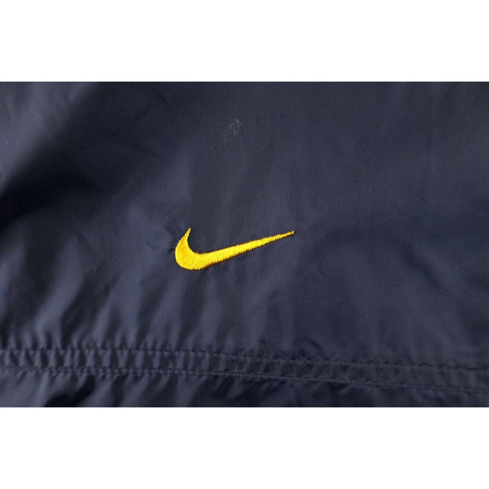 Nike × Vintage Vintage Nike Travis Scott Swoosh University Michigan Jacket Size US XL / EU 56 / 4 - 9 Thumbnail