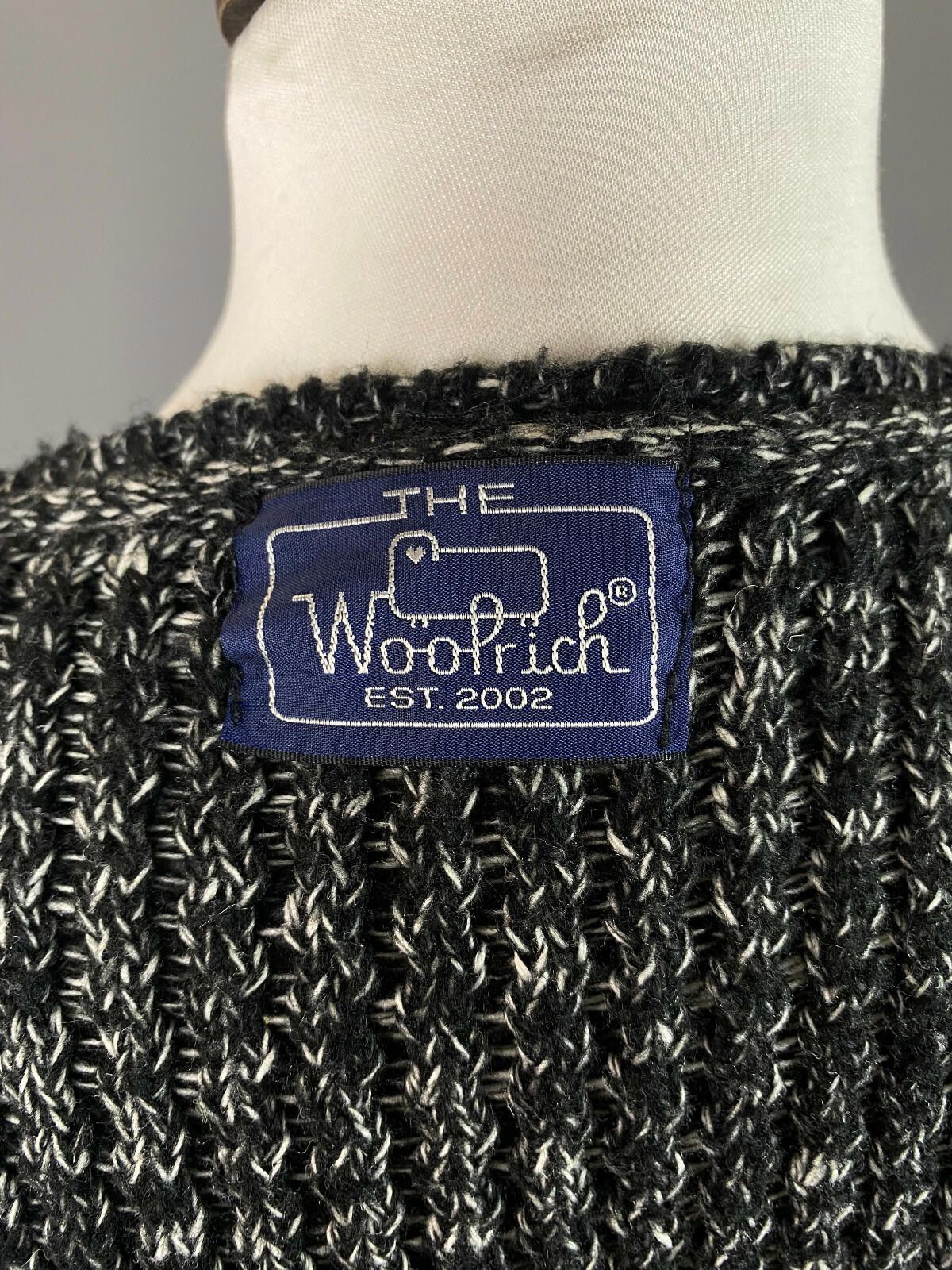 Woolrich Woolen Mills Ladies Woolrich Gray Wool Open Front Cardigan Sweater Size M / US 6-8 / IT 42-44 - 9 Thumbnail