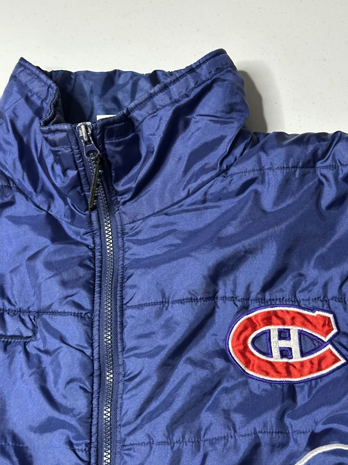 NHL Vintage Montréal Canadiens Puma Puffer Nhl jacket. Size US XL / EU 56 / 4 - 5 Thumbnail