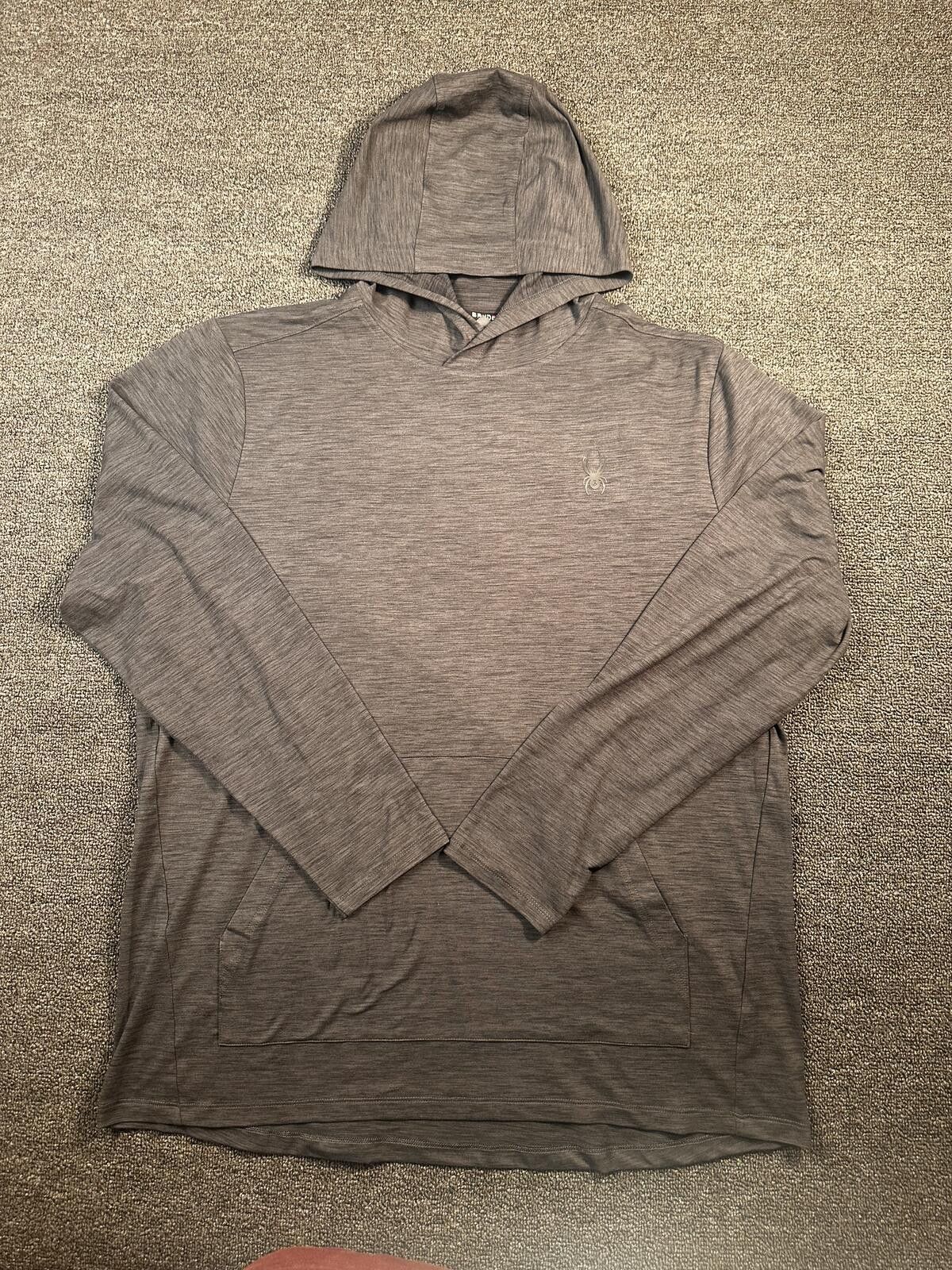 Spyder Spyder Men's Lightweight Gray Hoodie Sweatshirt Size US M / EU 48-50 / 2 - 1 Thumbnail