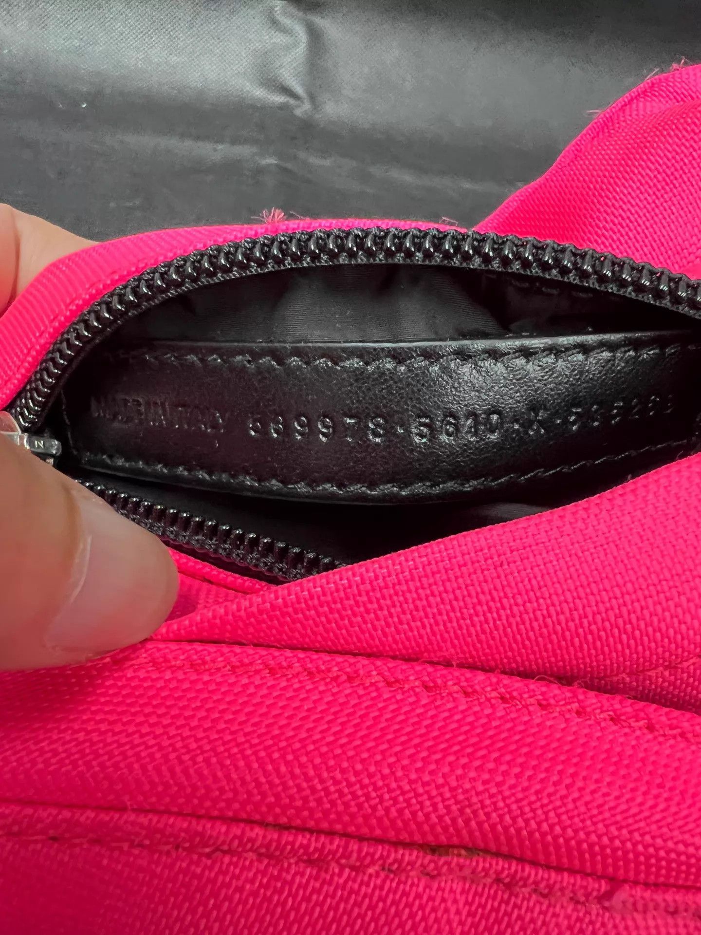 Balenciaga Balenciaga Logo Zipper Canvas Waist Bag Size ONE SIZE - 8 Thumbnail