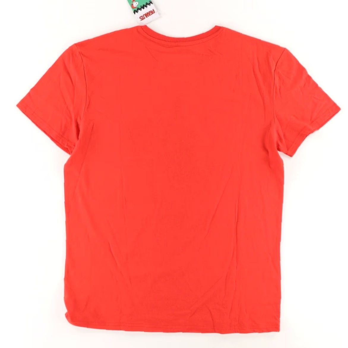 Peanuts Peanuts Christmas Solid T-Shirt Red Men's L Size US L / EU 52-54 / 3 - 4 Thumbnail