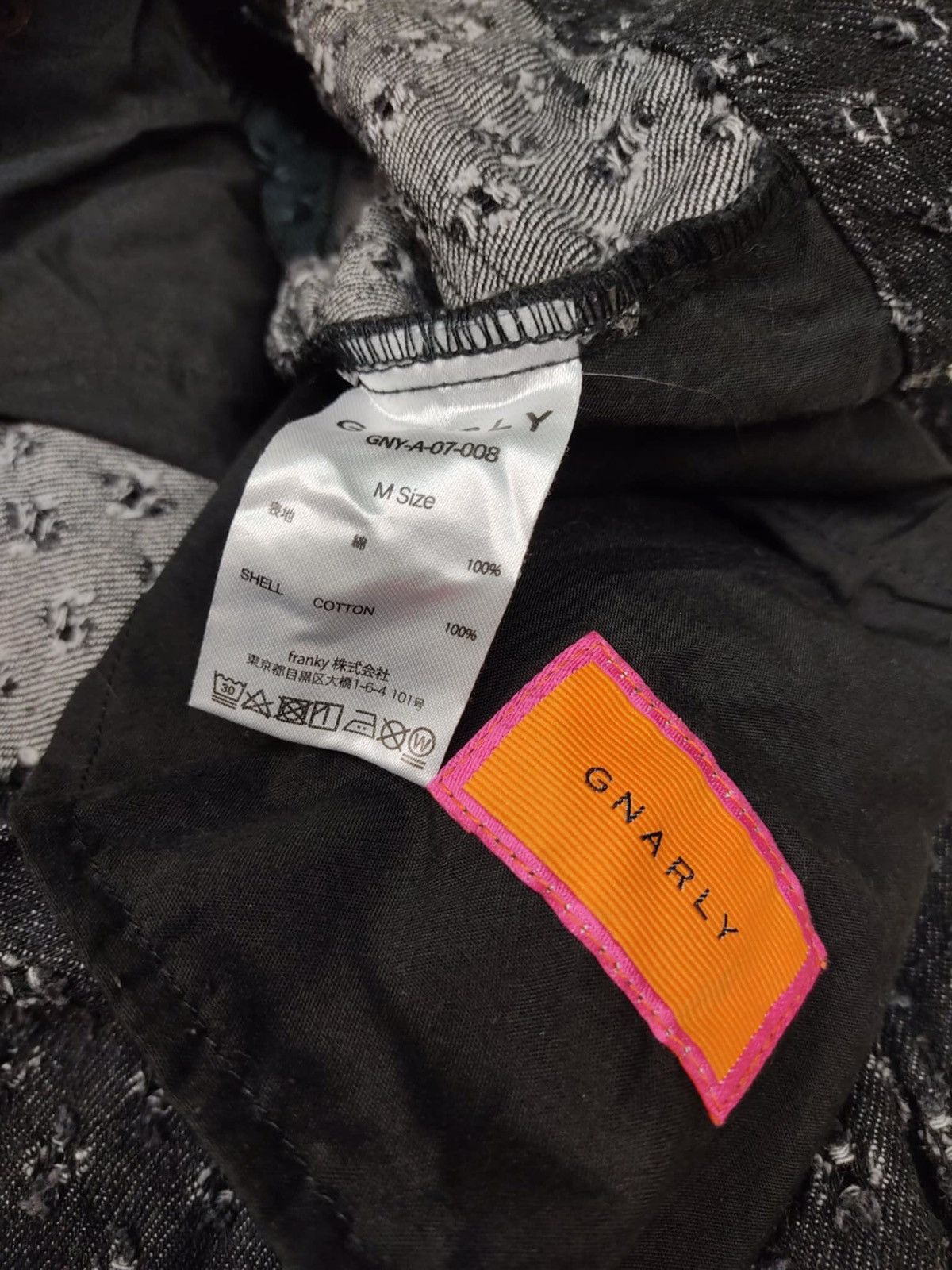 Designer × Japanese Brand GNARLY Straight Leg Jeans with distressed Size 28" / US 6 / IT 42 - 6 Thumbnail