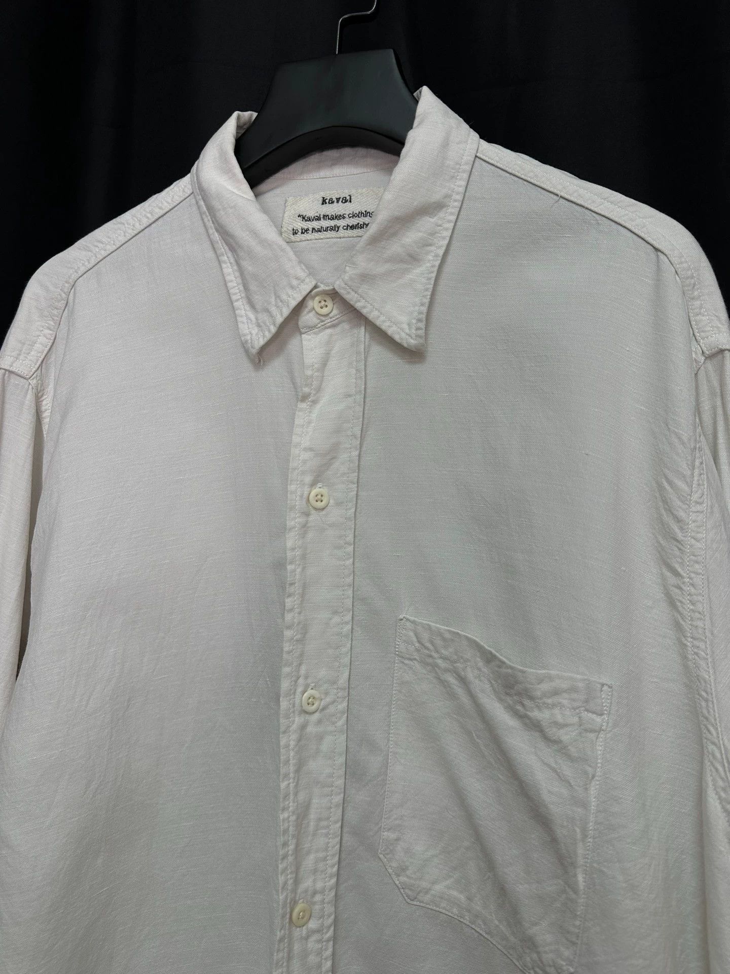 Other Kaval Vintage Linen-Cotton Old Money Cream Shirt Size US M / EU 48-50 / 2 - 4 Thumbnail