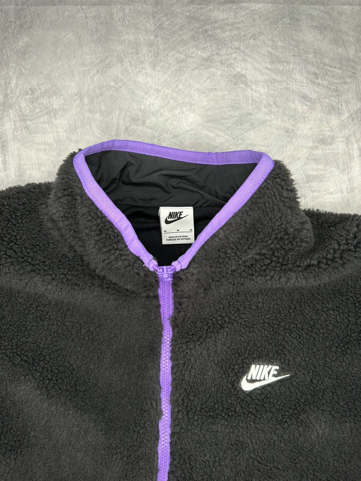 Jordan Brand × Nike Nike Fleece Anorak Men’s Zip Pullover Jacket Purple Size US M / EU 48-50 / 2 - 5 Thumbnail