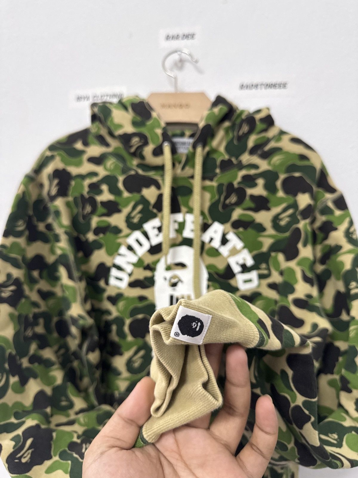Bape × Undefeated Bape x Undefeated Camo Green Hoodie Size US M / EU 48-50 / 2 - 3 Thumbnail