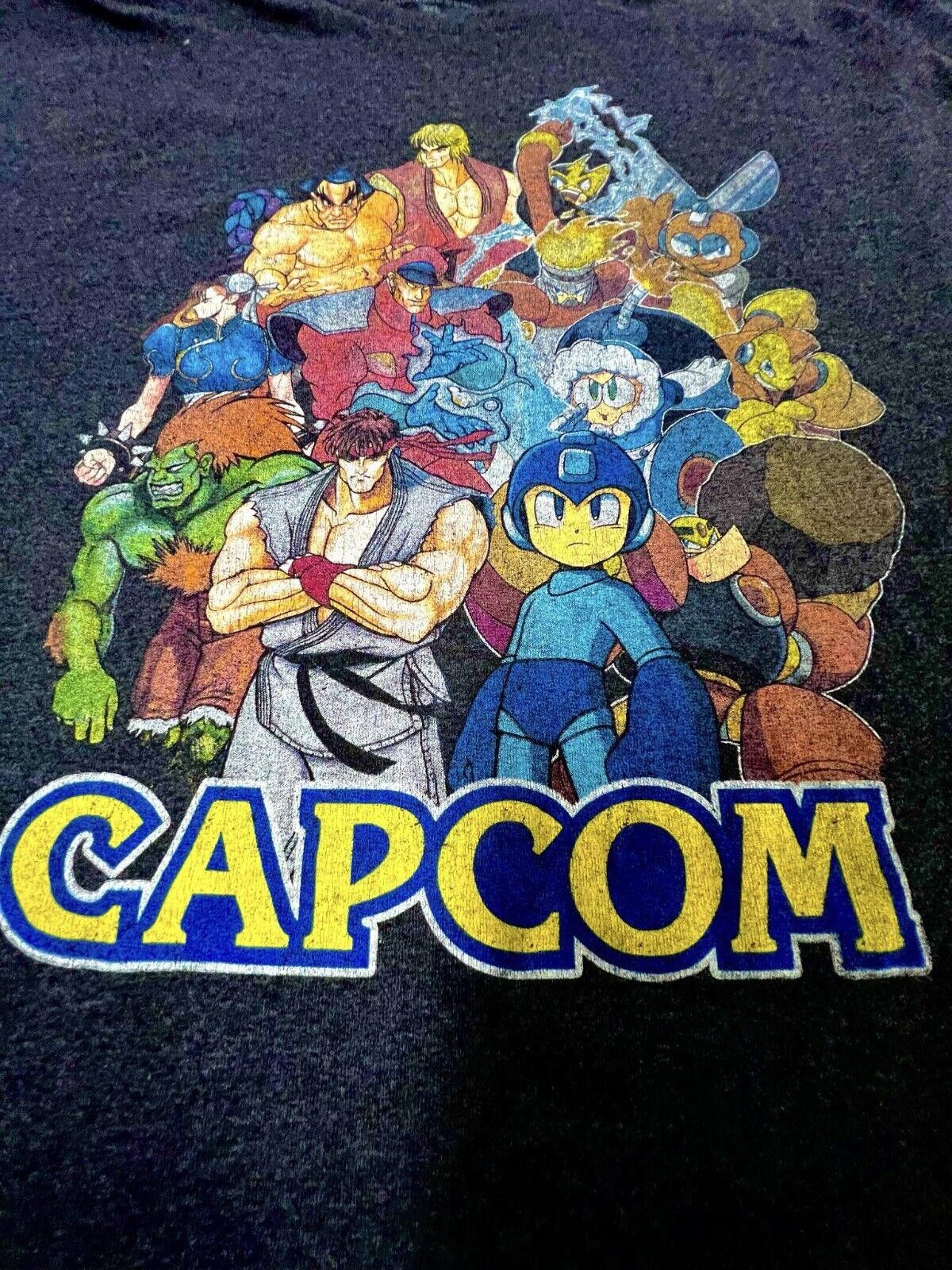 Designer Capcom Video Game Mega Man Street Fighter Licensed Size US XXL / EU 58 / 5 - 2 Thumbnail