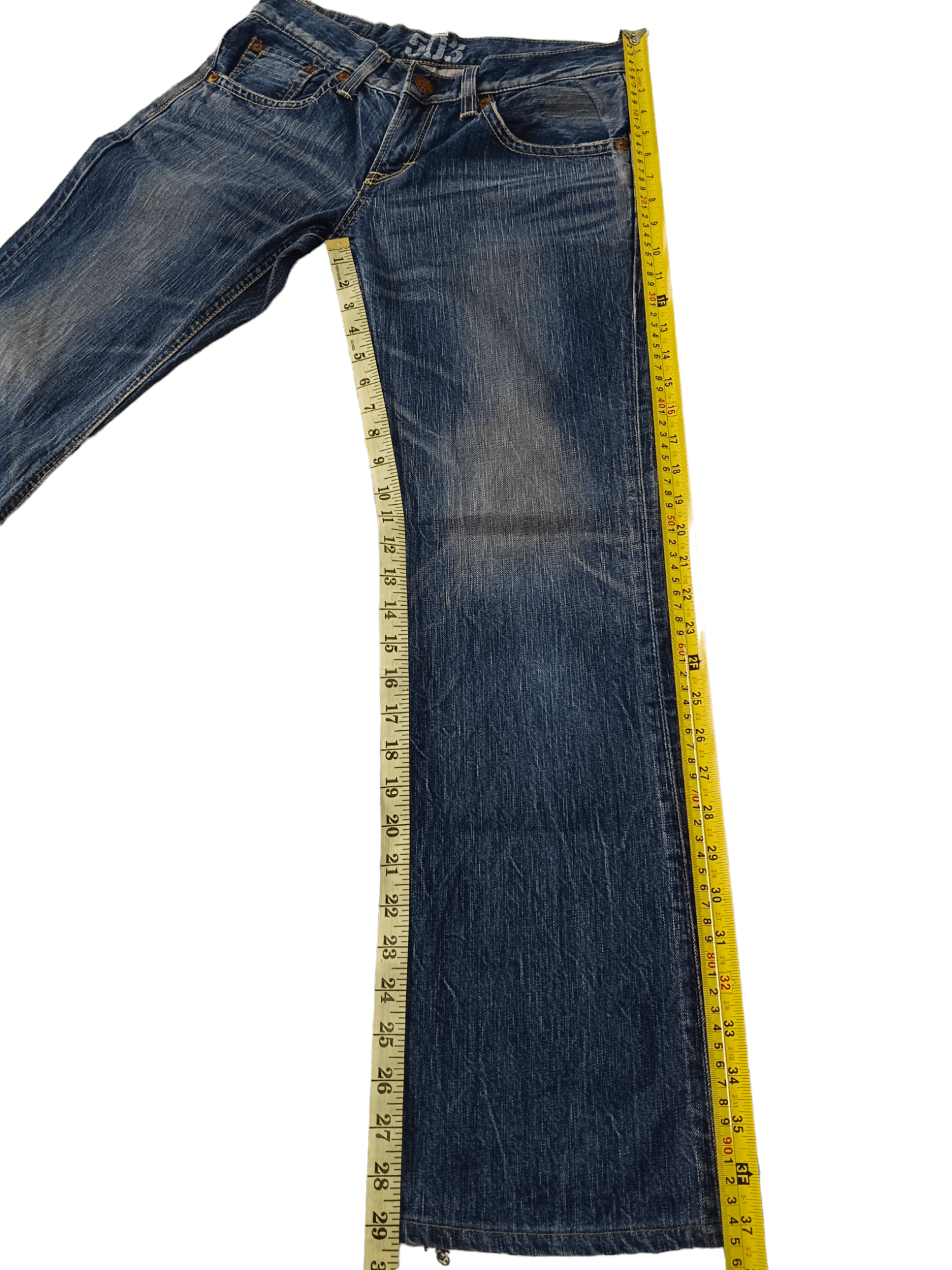 Edwin Edwin 503 Seditionaries Flared Denim Size US 29 - 8 Thumbnail