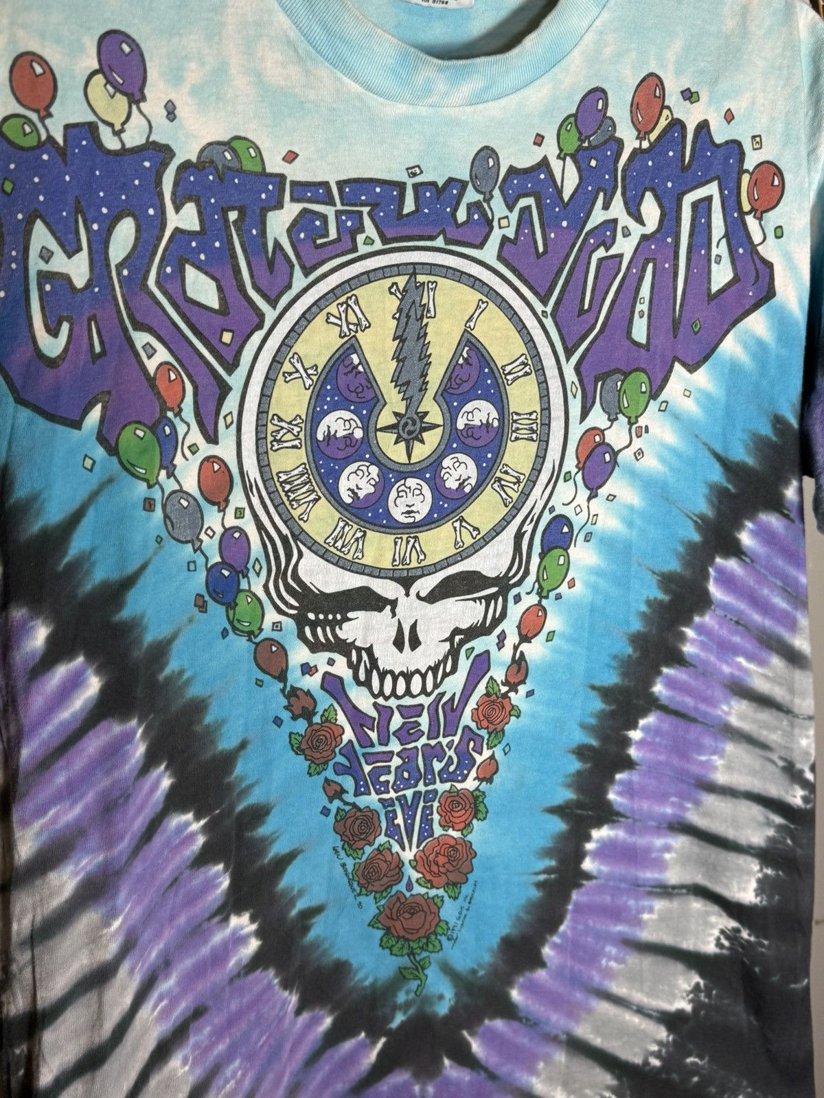Grateful Dead × Liquid Blue × Vintage Vintage Grateful Dead Shirt NYE 1990 “Midnight Hour” Size US XL / EU 56 / 4 - 7 Thumbnail
