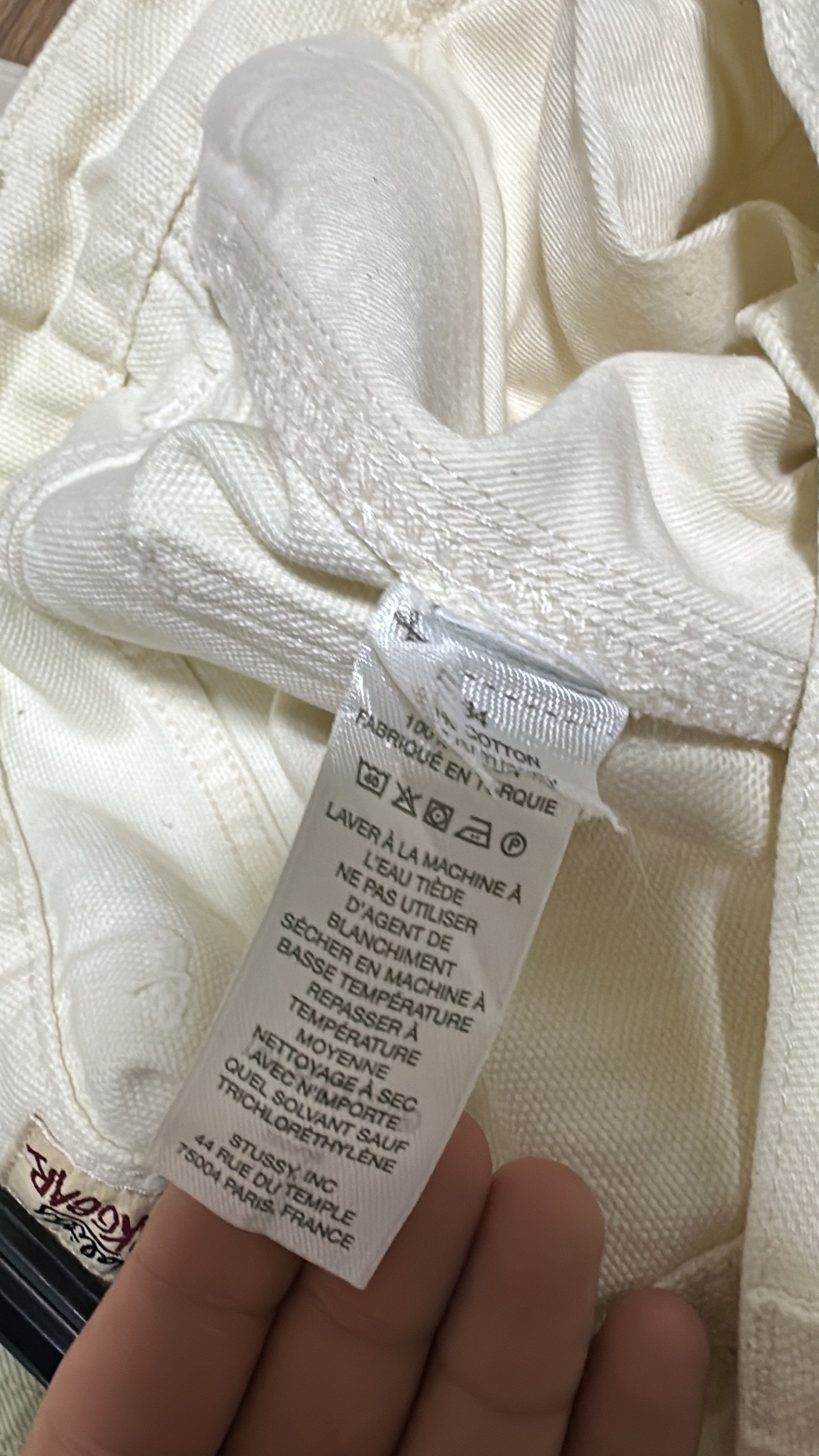 Stussy Stussy Double Knee Work Pant Bone Size 34 Size US 34 / EU 50 - 6 Thumbnail