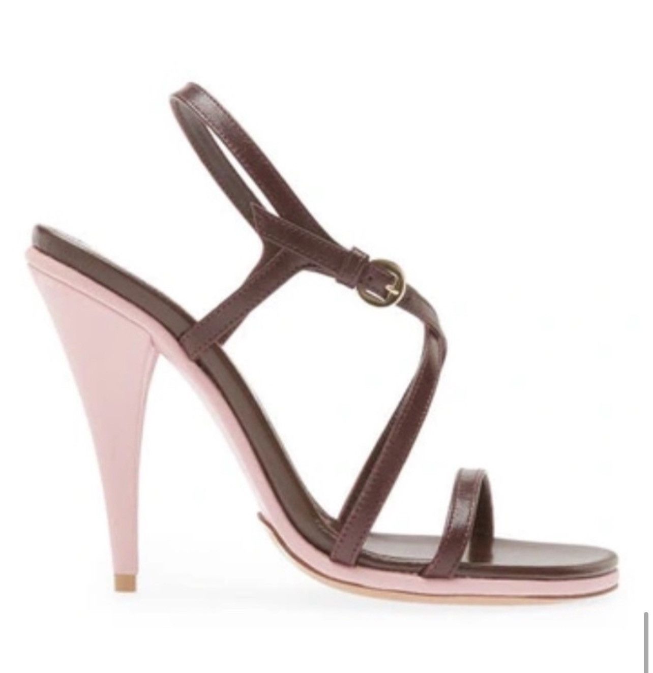 Dries Van Noten Dries Van Noten two-toned strappy heeled sandal Size US 10 / IT 40 - 2 Thumbnail