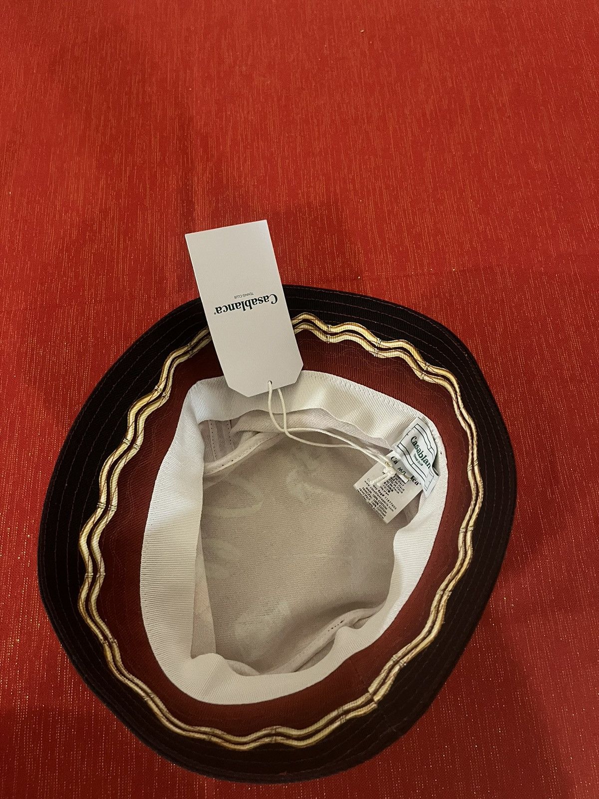 Casablanca Casablanca Printed Denim Bucket Hat Sz M/L Size ONE SIZE - 13 Thumbnail