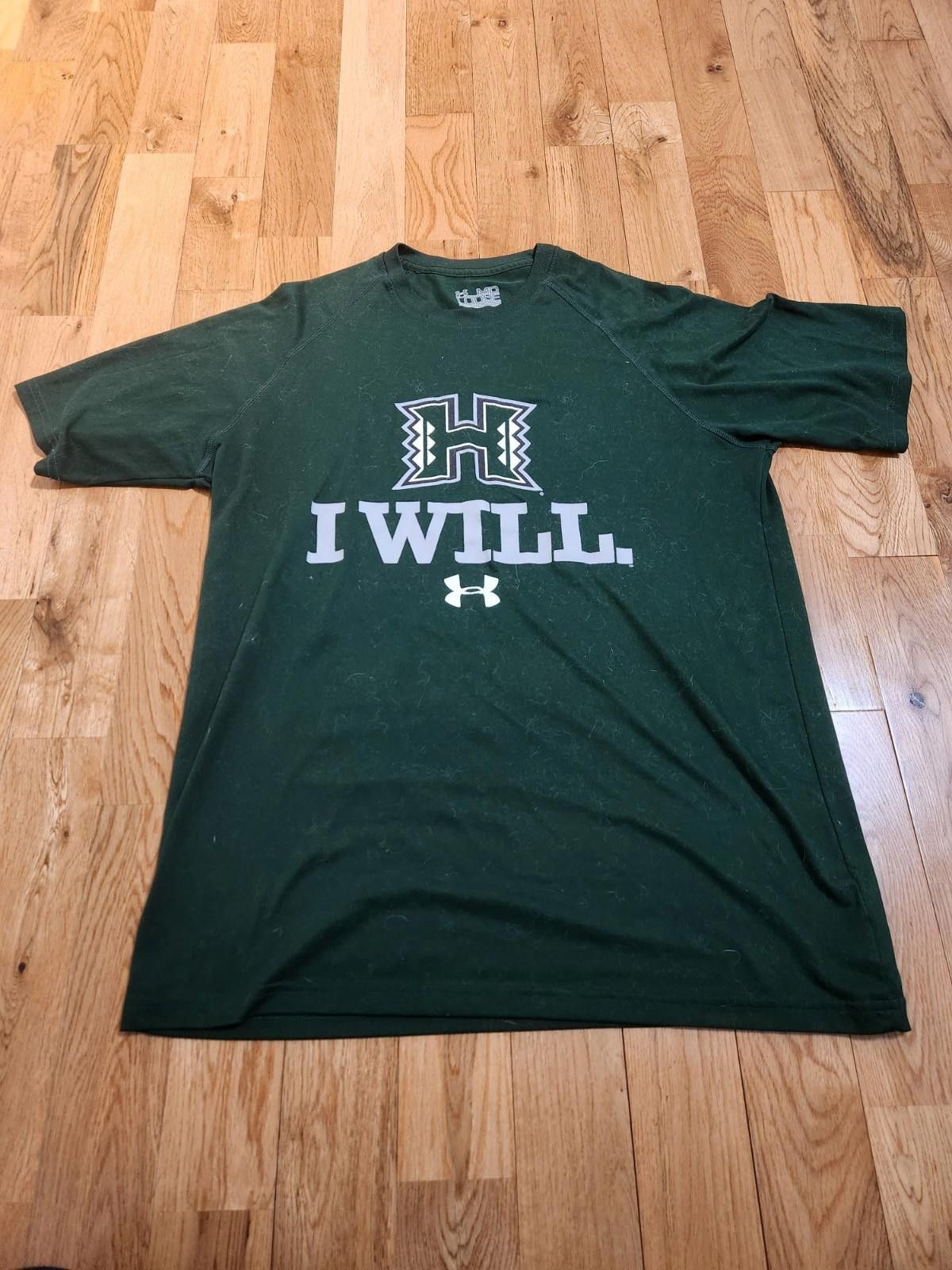 Under Armour Under Armour Hawaii Warriors Green Athletic Shirt Men's M Size US M / EU 48-50 / 2 - 1 Thumbnail