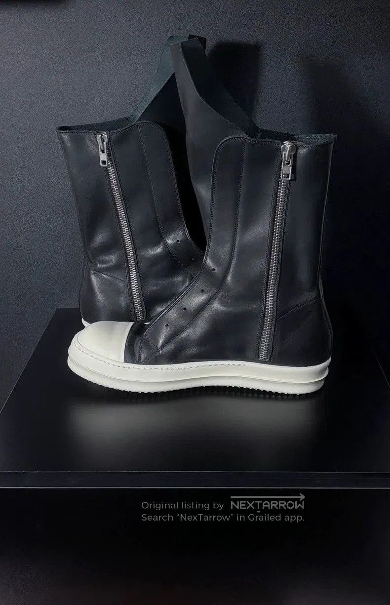 Rick Owens Rick Owens Ro Main Line Leather Long Tongue Chuck Taylor Bo Size US 7.5 / EU 40-41 - 6 Thumbnail