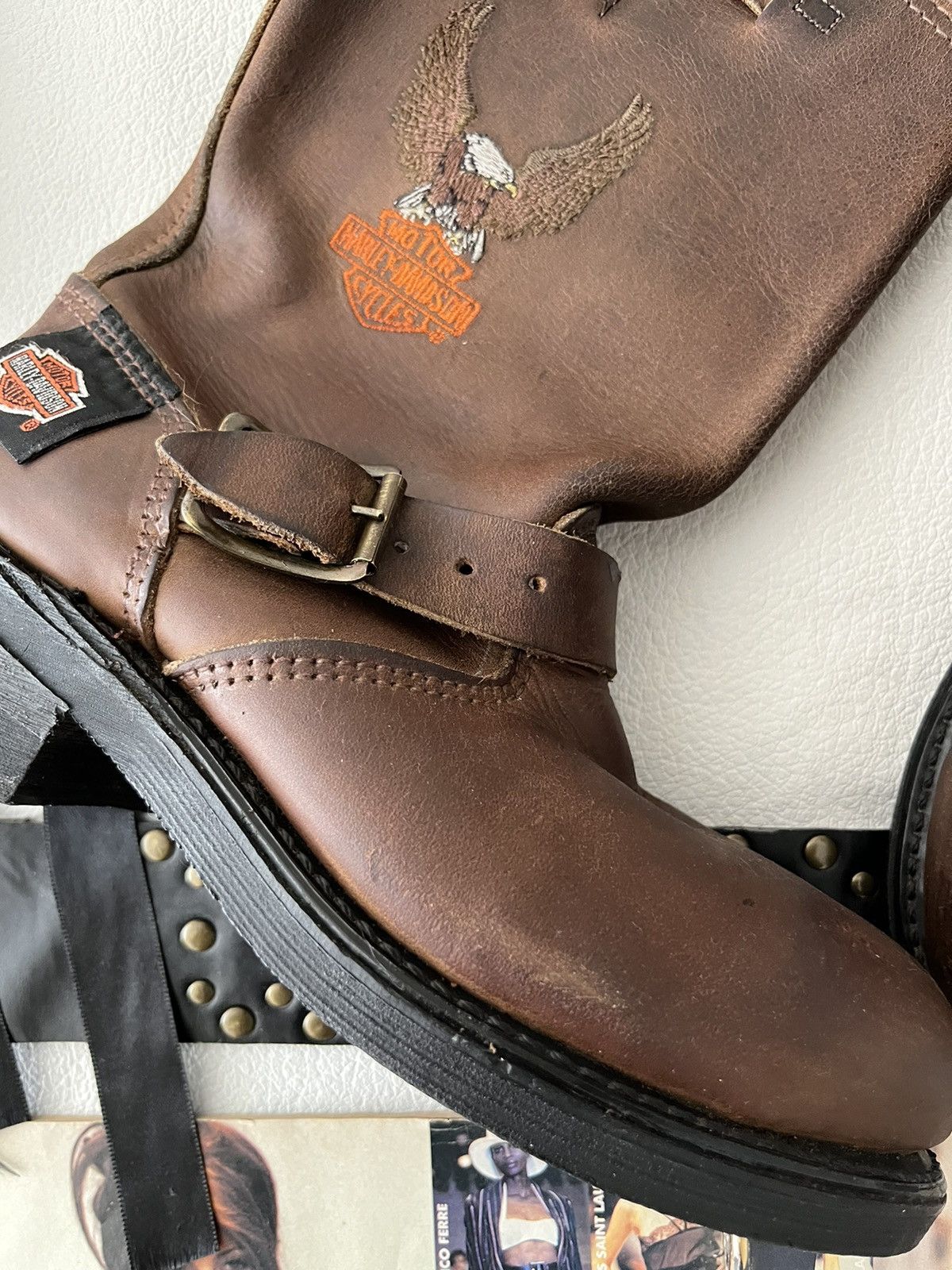 Harley Davidson harley davidson biker boots Size US 6.5 / IT 36.5 - 8 Thumbnail