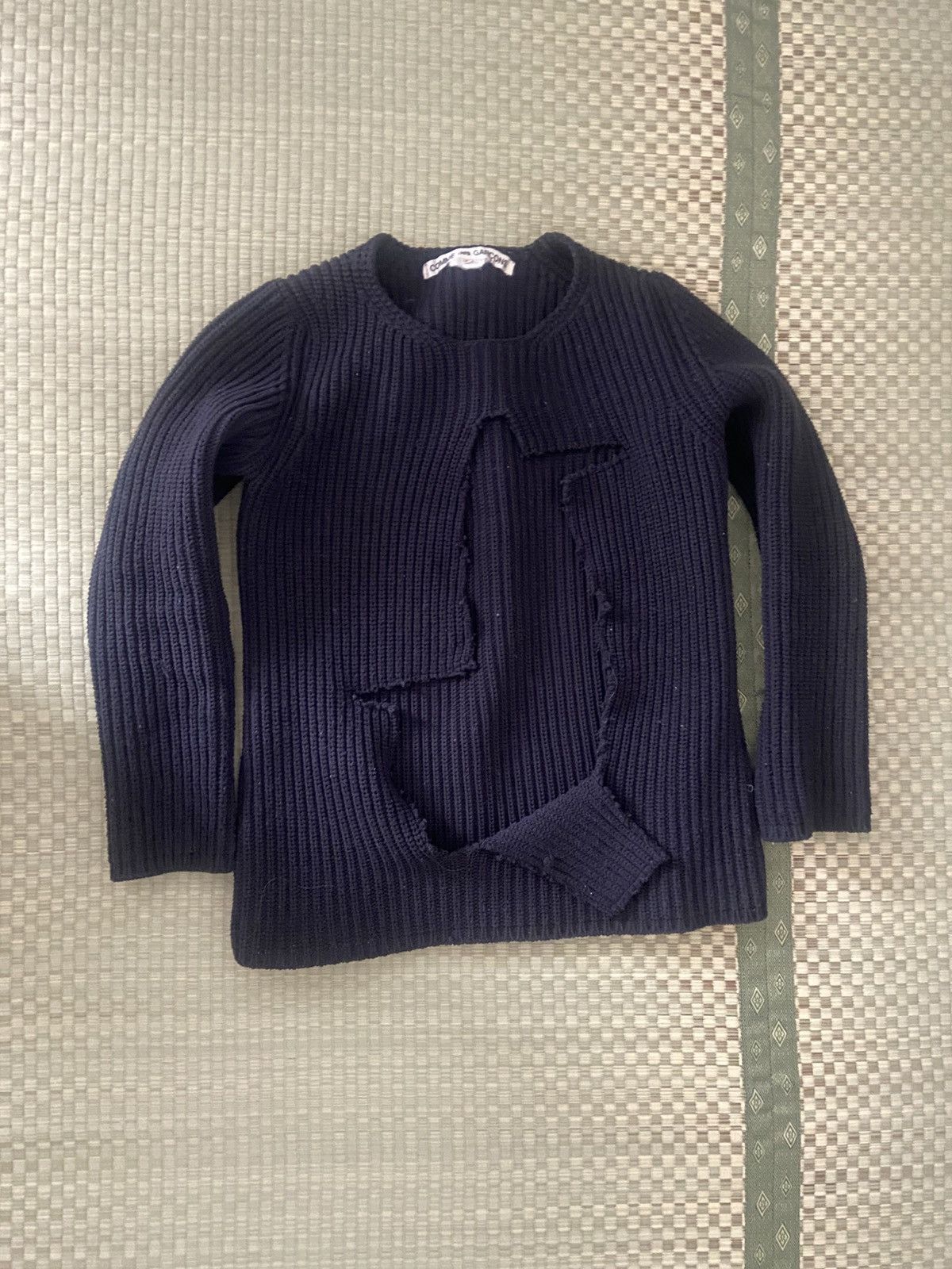 Comme des Garcons CdG Hole Sweater Size US L / EU 52-54 / 3 - 2 Thumbnail