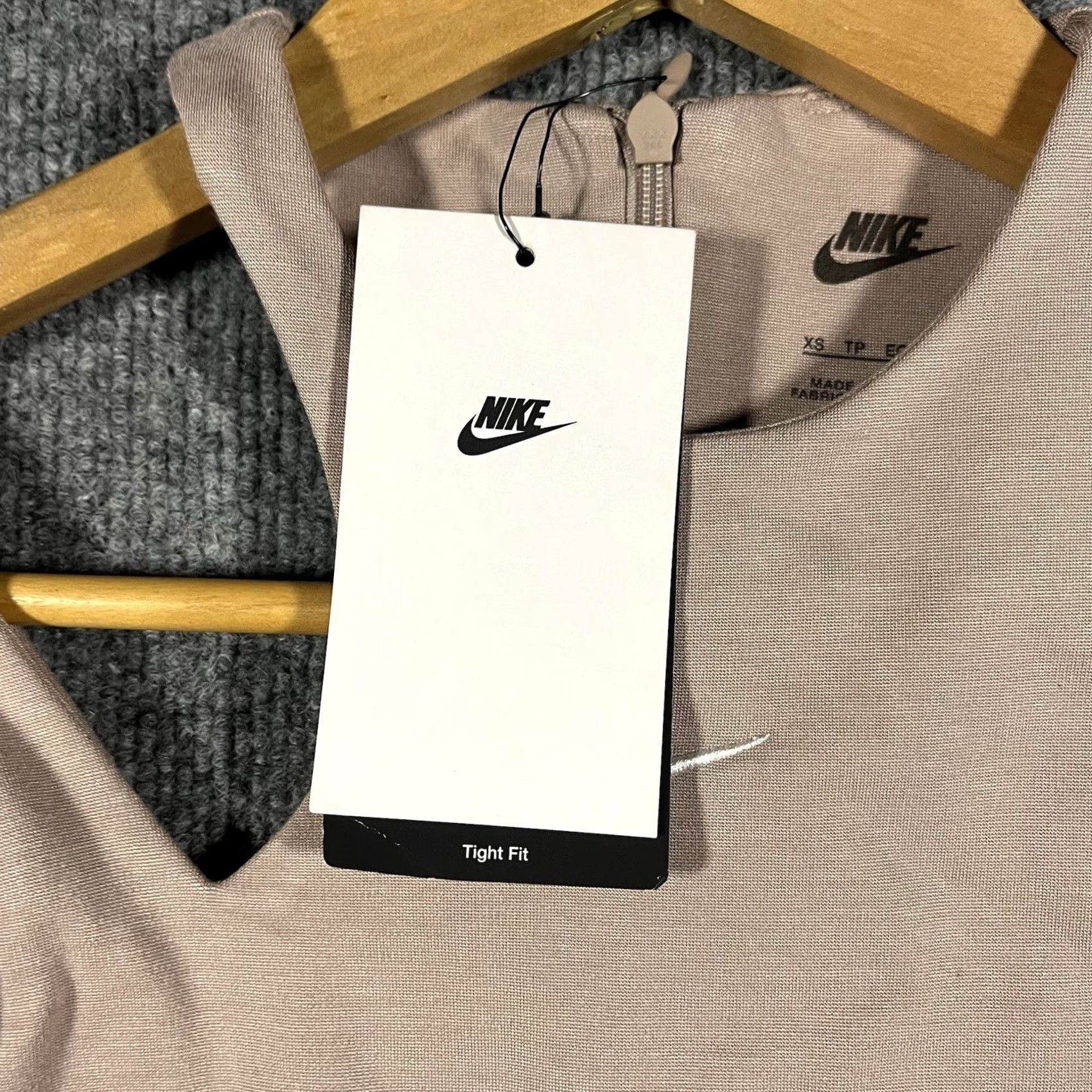 Nike Nike Sportswear Essential Bodysuit Tank Women XS Multicolor Crew Neck Zip Sleeveless Breathable Lightweight Activewear NWT Size XS / US 0-2 / IT 36-38 - 5 Thumbnail