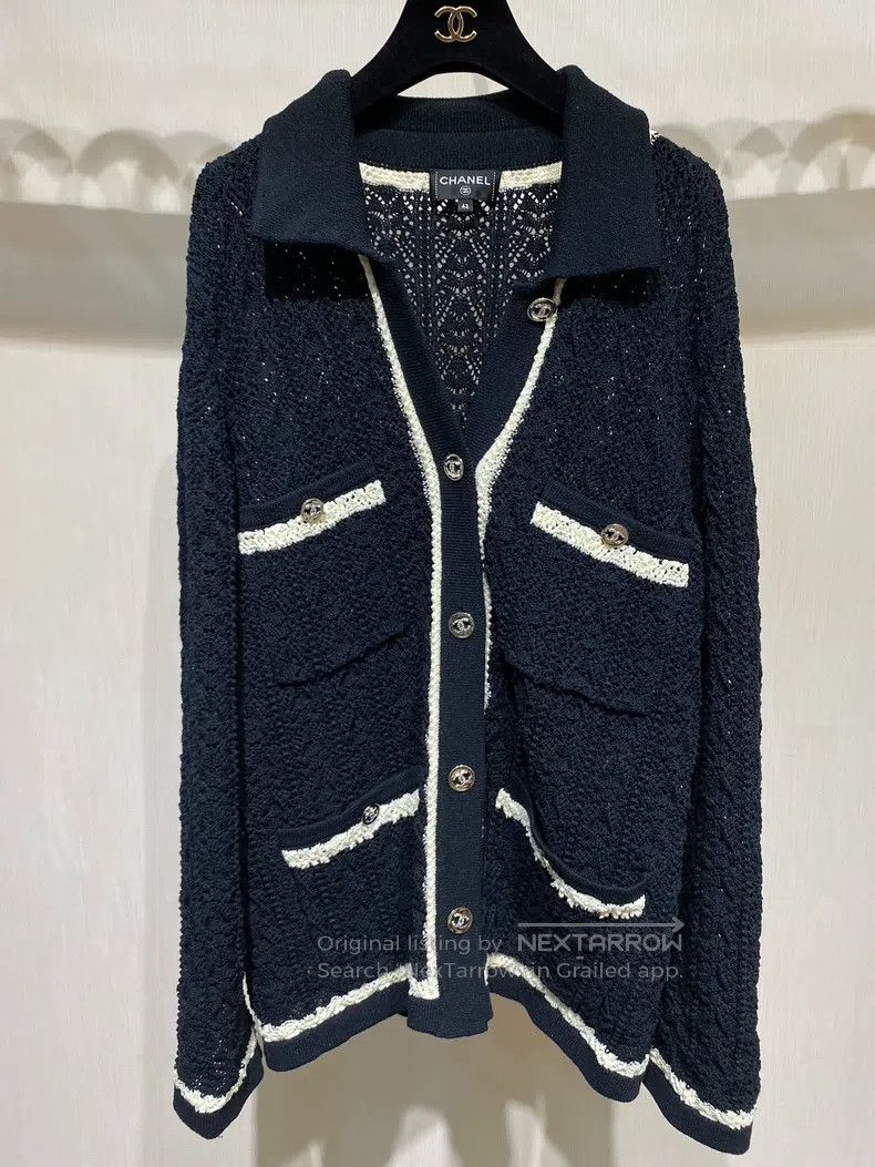 Chanel Chanel 24p popular black and white panda colour-matched ca Size M / US 6-8 / IT 42-44 - 2 Thumbnail