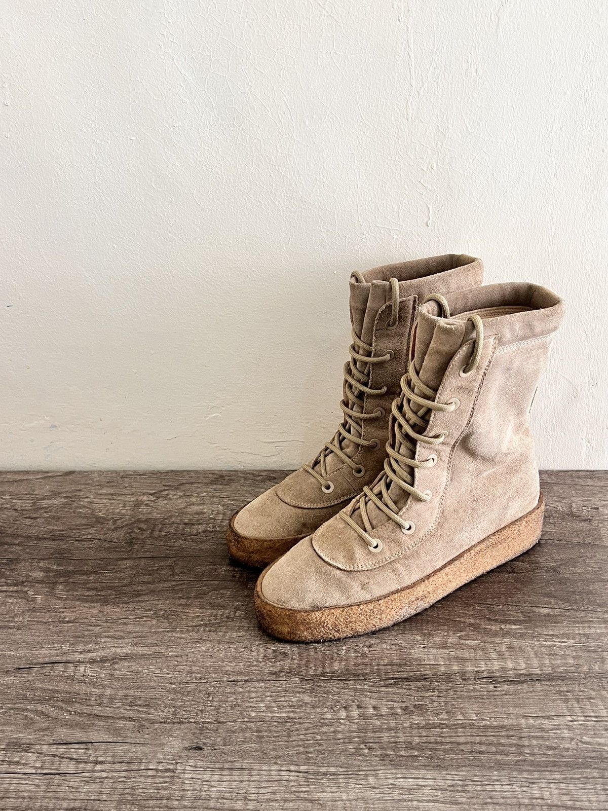 Kanye West Season 2 Suede Crepe Boots Size US 10 / EU 43 - 2 Thumbnail