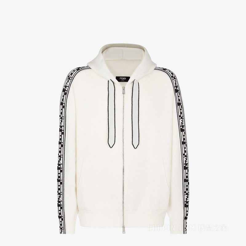 Fendi o1loc1c0824 Cardigan in White Size US M / EU 48-50 / 2 - 1 Thumbnail