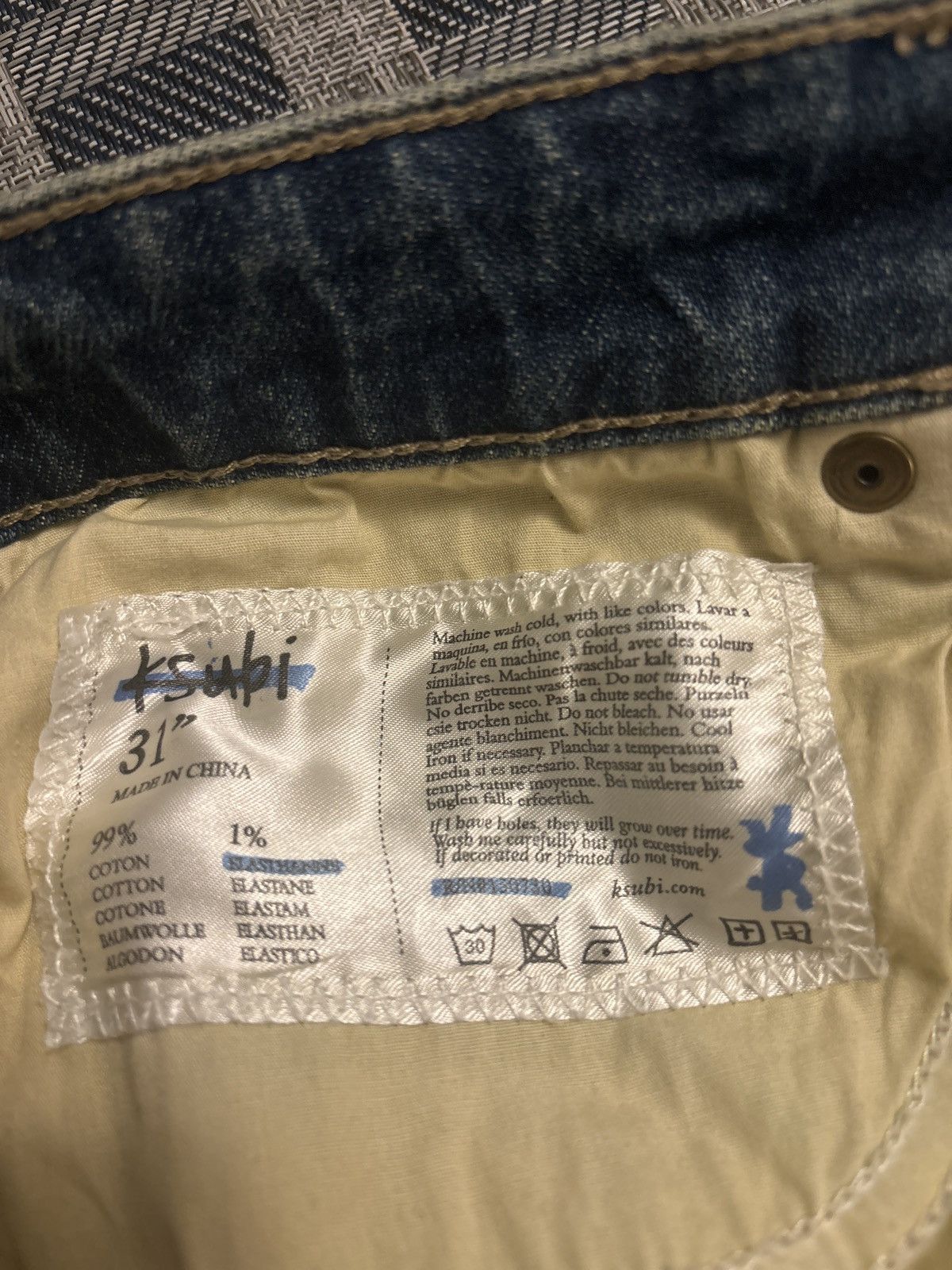 Ksubi Ksubi van winkle Size US 31 - 4 Thumbnail