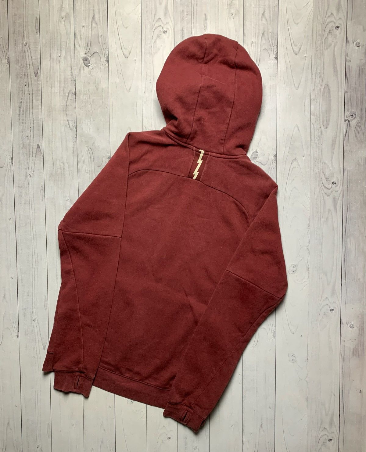 Nike × Vintage Vintage Nike AS Roma soccer hoodie size S Size US S / EU 44-46 / 1 - 8 Thumbnail