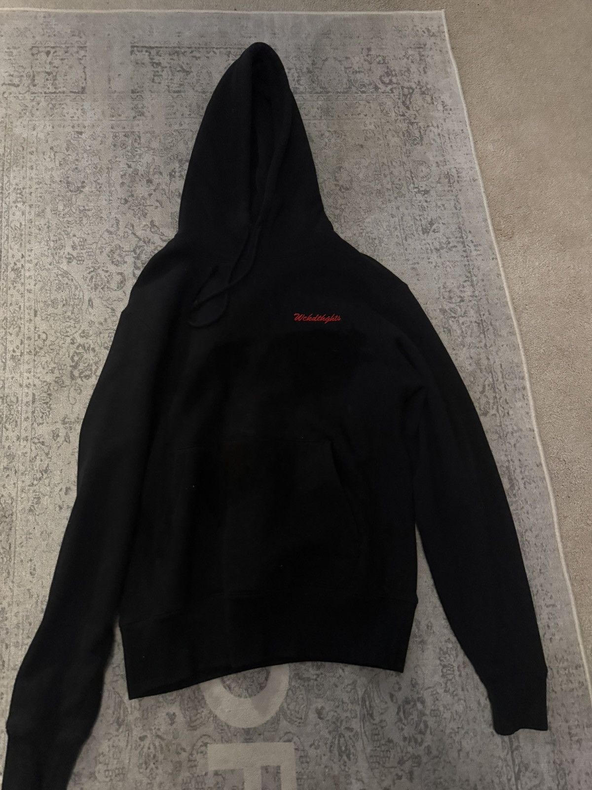 wckdthghts Wckdthghts Klux Busters Black Hoodie Size US S / EU 44-46 / 1 - 1 Thumbnail