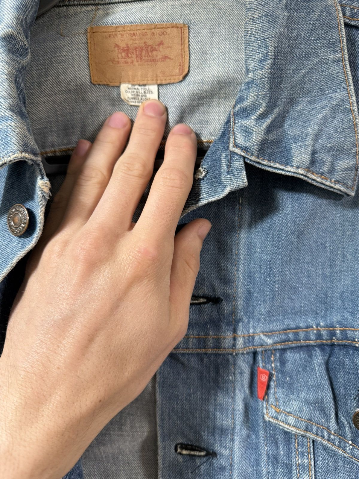 Levi's Late 70s/Early 80s Levi Type III Trucker Jacket Size US S / EU 44-46 / 1 - 2 Thumbnail