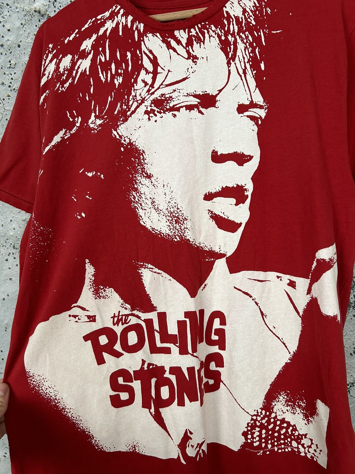 Band Tees Vintage The Rolling Stones Rock Band Tee Full Printed AOP Size US XL / EU 56 / 4 - 3 Thumbnail