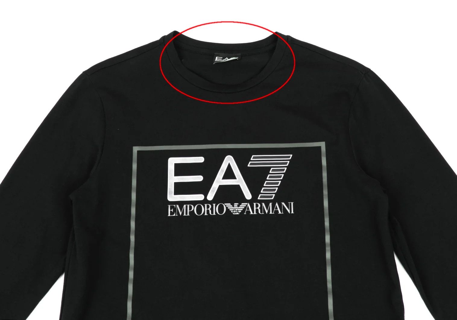 Emporio Armani Logo Print T-Shirt in Black Size M Size US M / EU 48-50 / 2 - 2 Thumbnail