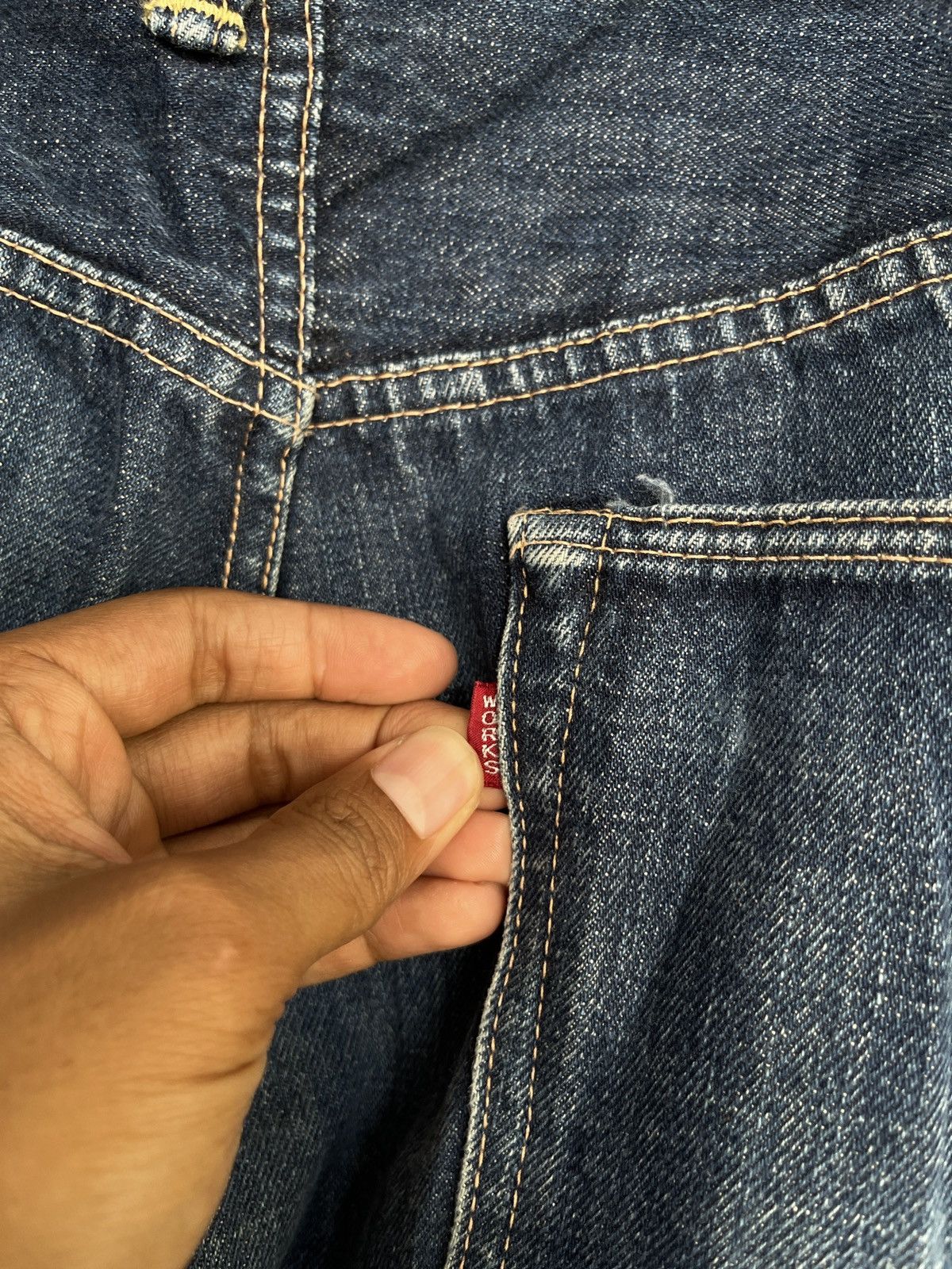 Warehouse Dubble Works by Warehouse Selvedge Denim Union Made Size US 34 / EU 50 - 9 Thumbnail
