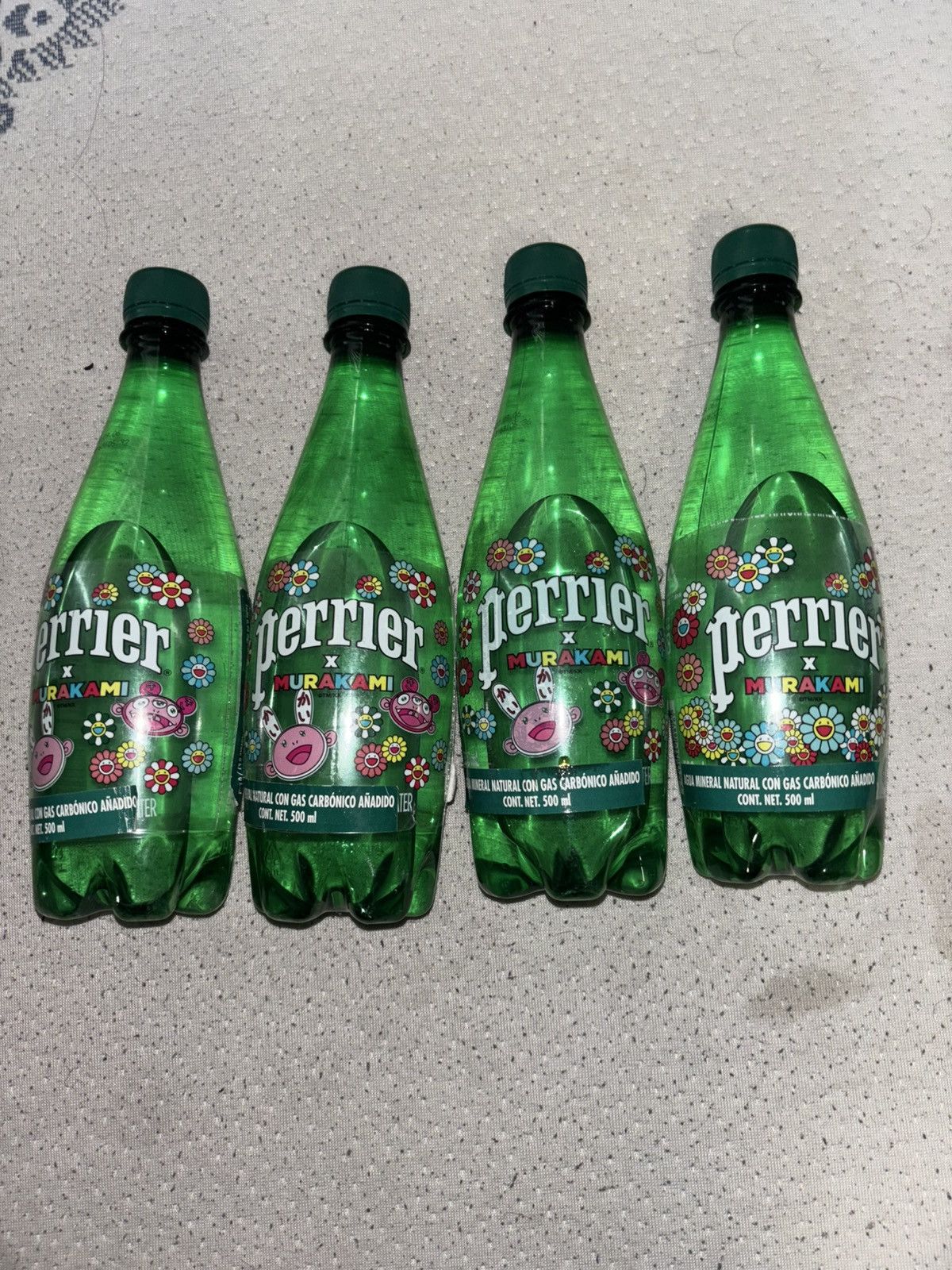 Takashi Murakami Perrier X Murakami Sparkling Water pack of 4 Size ONE SIZE - 1 Preview