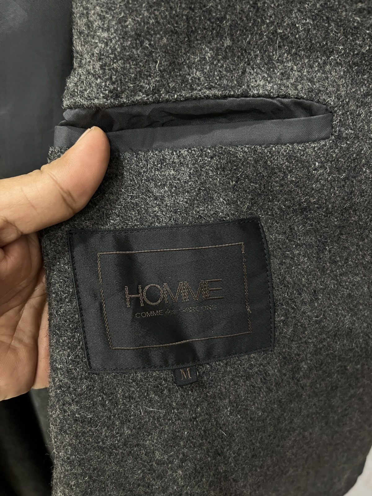 Comme des Garcons Homme 🔥🔥🔥ARCHIVE VINTAGE COMME DES GARCONS HOMME LONG JACKET Size US M / EU 48-50 / 2 - 7 Thumbnail