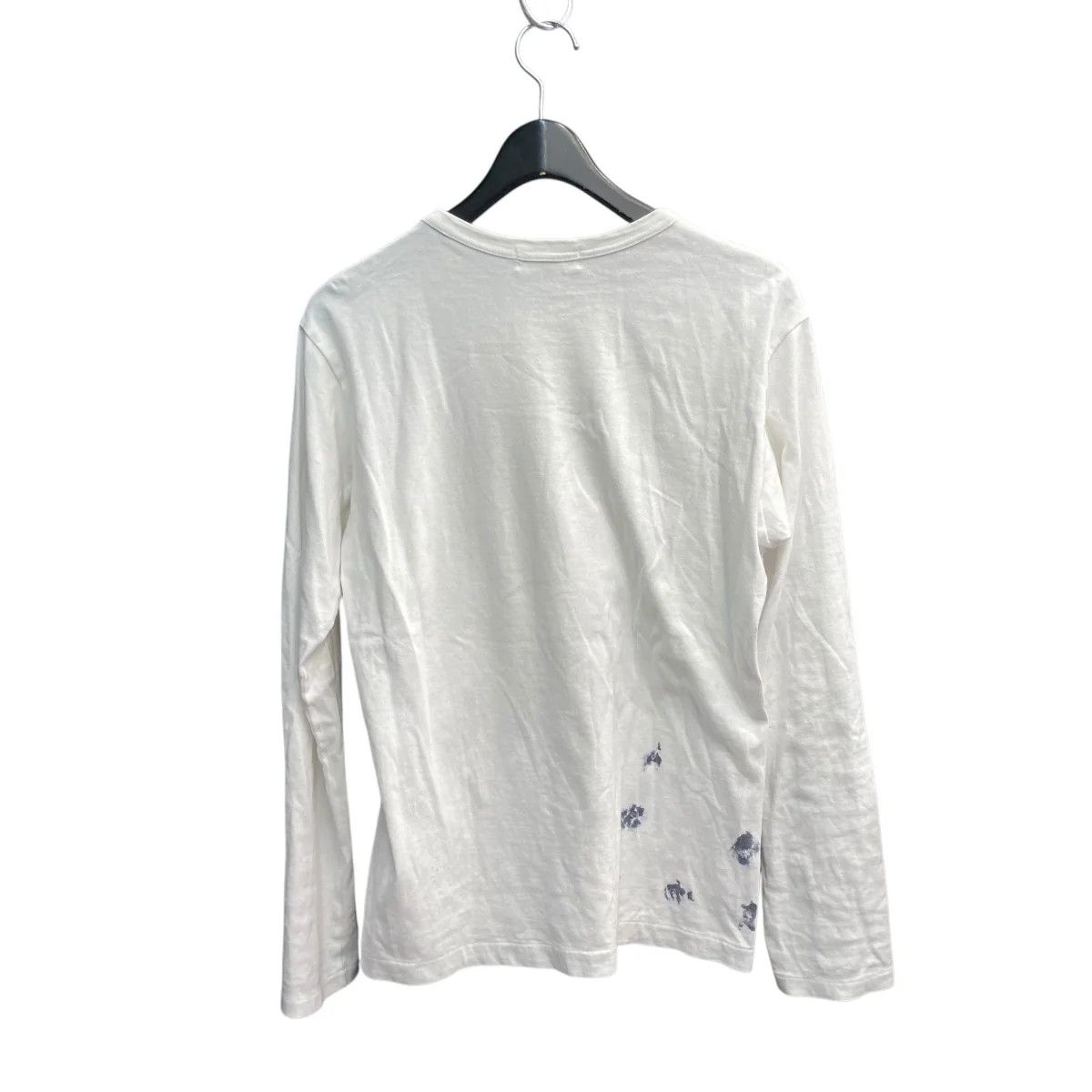 Yohji Yamamoto Yohji Yamamoto pour hommewhite/Long/Sleeve/T-shirt Size US L / EU 52-54 / 3 - 2 Thumbnail