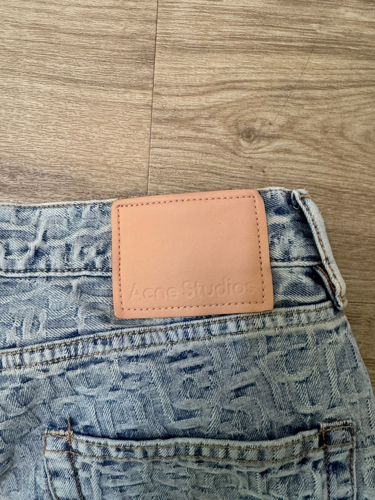 Acne Studios BAGGY FIT JEANS - 1981M MONOGRAM Size US 30 / EU 46 - 4 Thumbnail