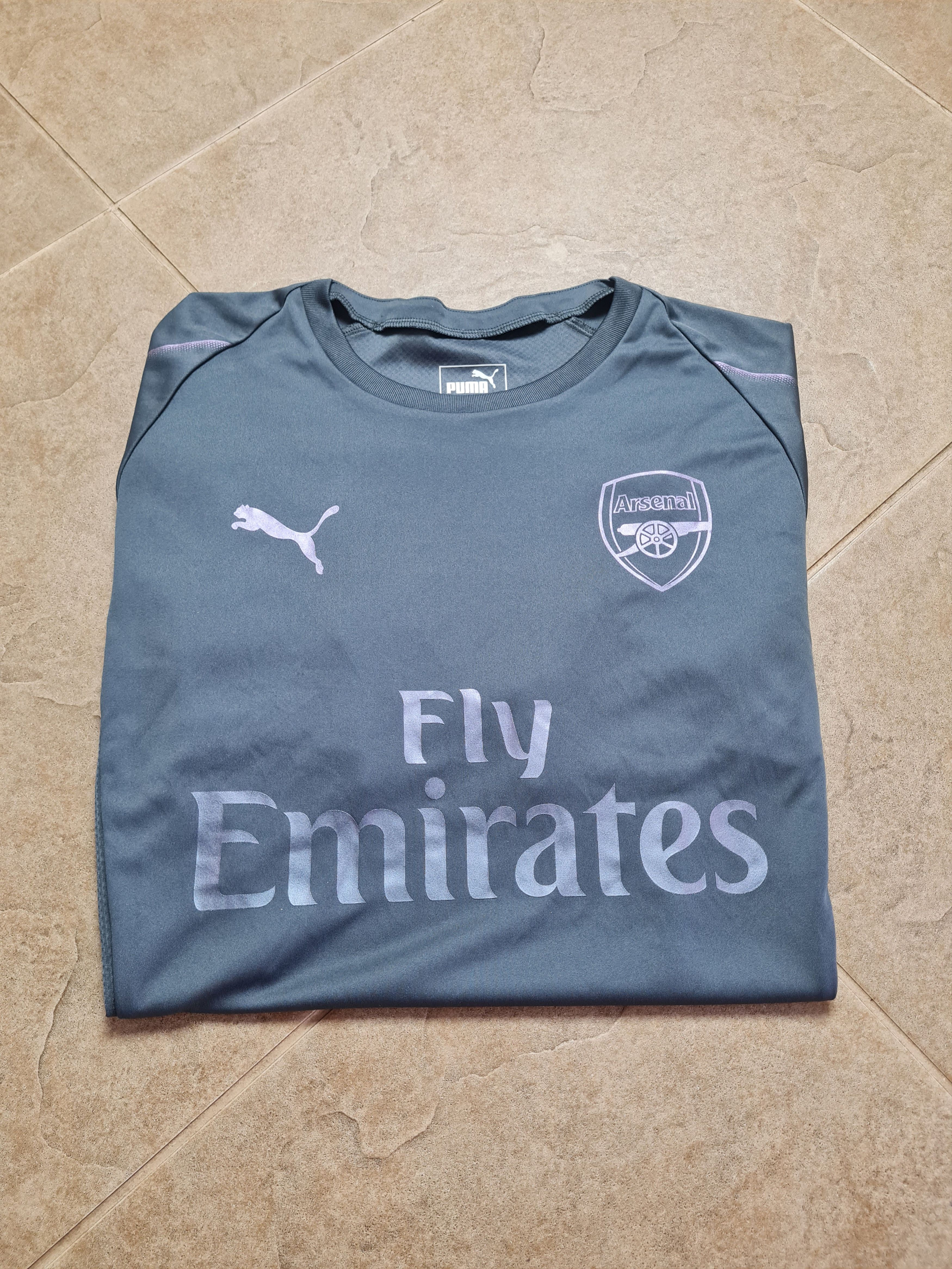 Puma Puma Arsenal Grey Training Football Training Jersey Soccer Size US M / EU 48-50 / 2 - 11 Thumbnail