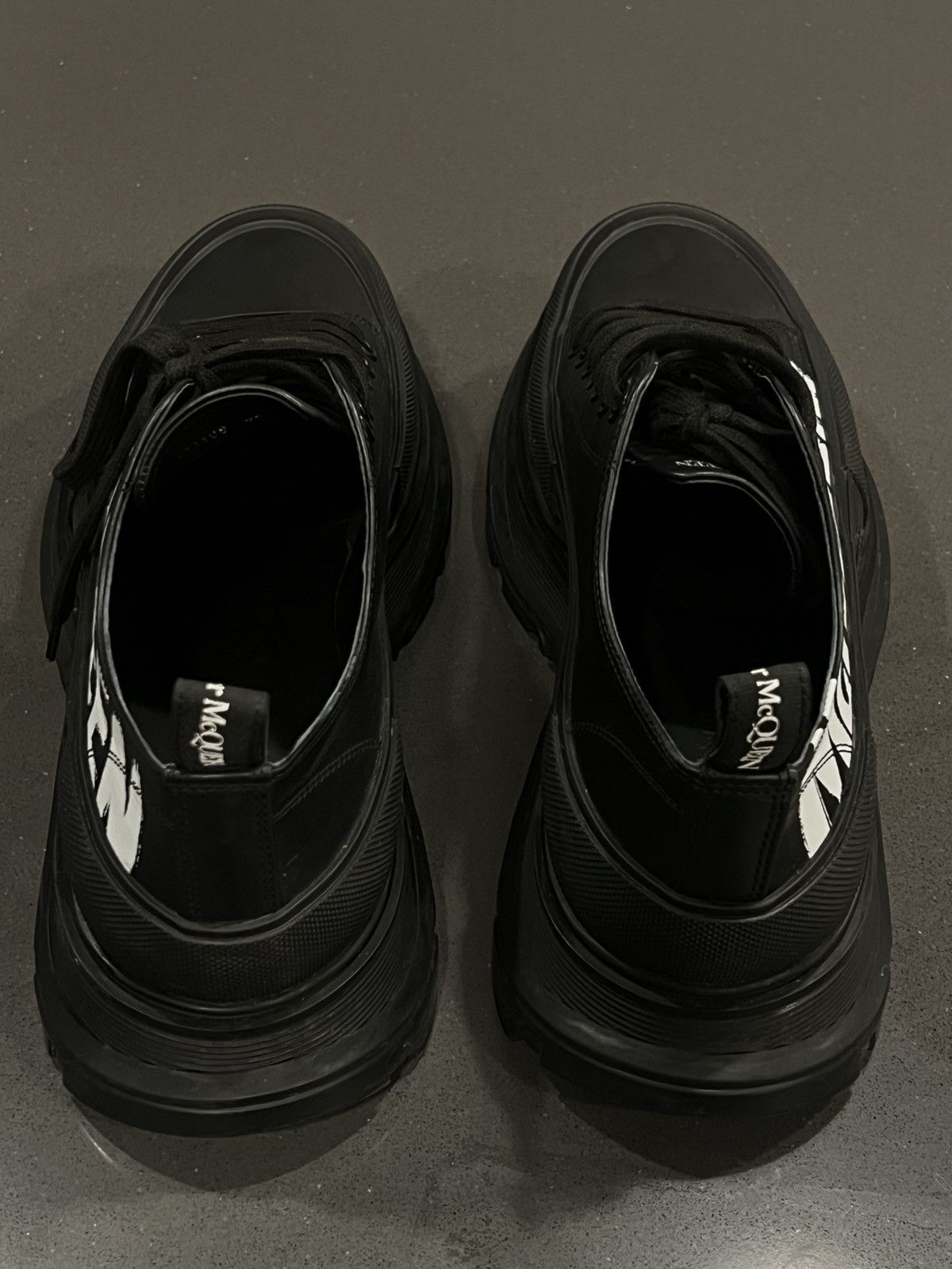 Alexander McQueen Alexander McQueen Logo Printed Low-Top Size US 11 / EU 44 - 4 Thumbnail