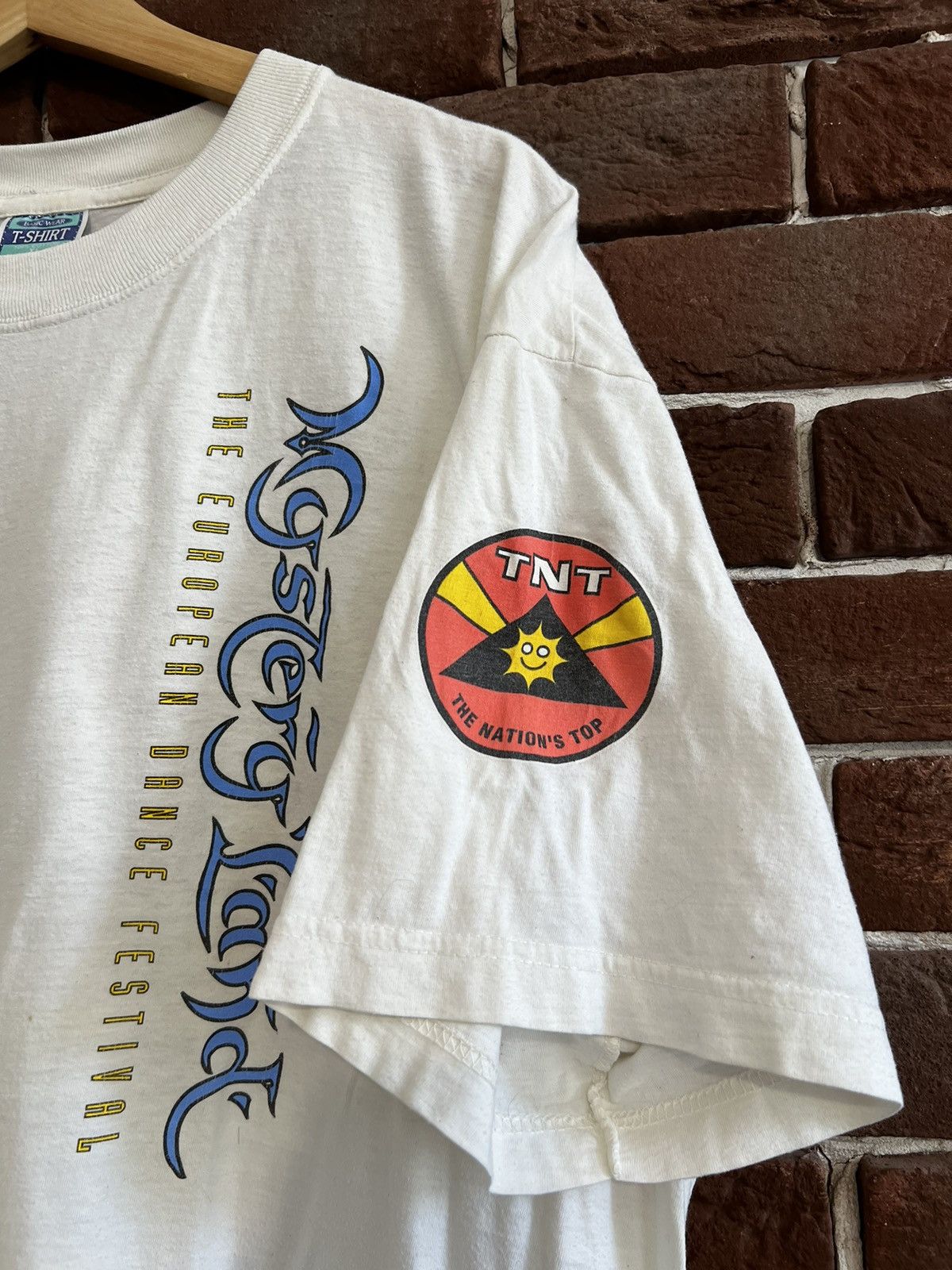 Band Tees Vintage 1996 Mysteryland Gabber Trance Thunderdome Band Tee Size US XL / EU 56 / 4 - 4 Thumbnail