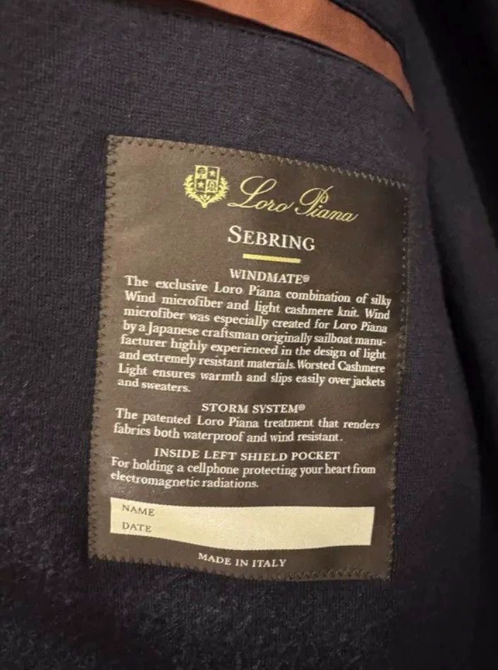 Loro Piana LORO PIANA Men's cashmere coat Size US XXL / EU 58 / 5 - 2 Thumbnail
