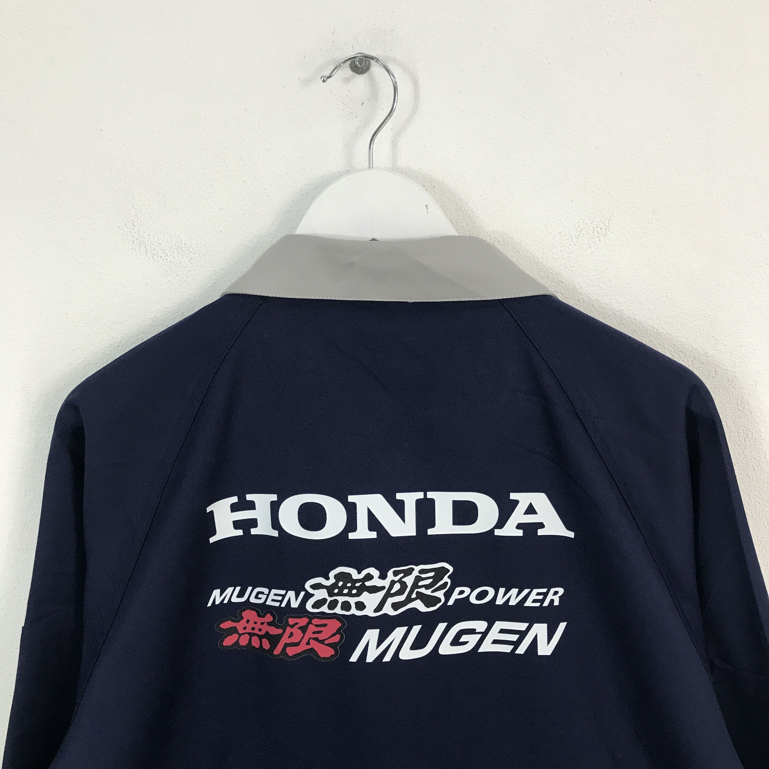 Japanese Brand Rare Honda Mugen Worker Racing Sport Custom Uniform Jacket Size US XL / EU 56 / 4 - 4 Thumbnail