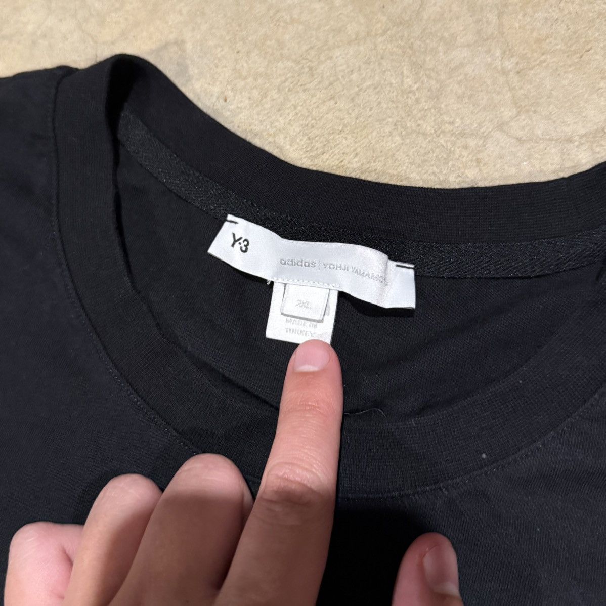 Y-3 Adidas x Y-3 Reflective Square Logo Tee SS21 Yohji Yamamoto Size US XXL / EU 58 / 5 - 4 Thumbnail