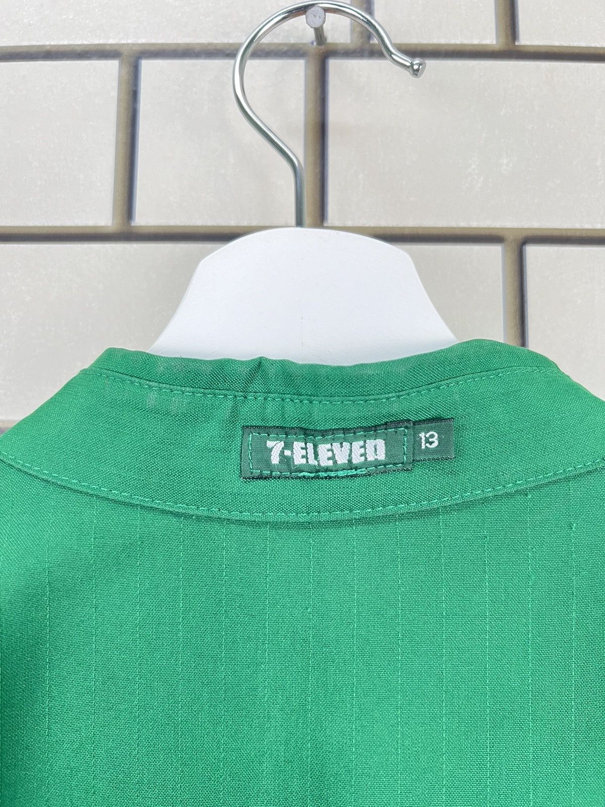 Japanese Brand × Vintage Vintage 7-ELEVEN Japanese Worker Uniform Shirt Jacket Size US M / EU 48-50 / 2 - 15 Thumbnail