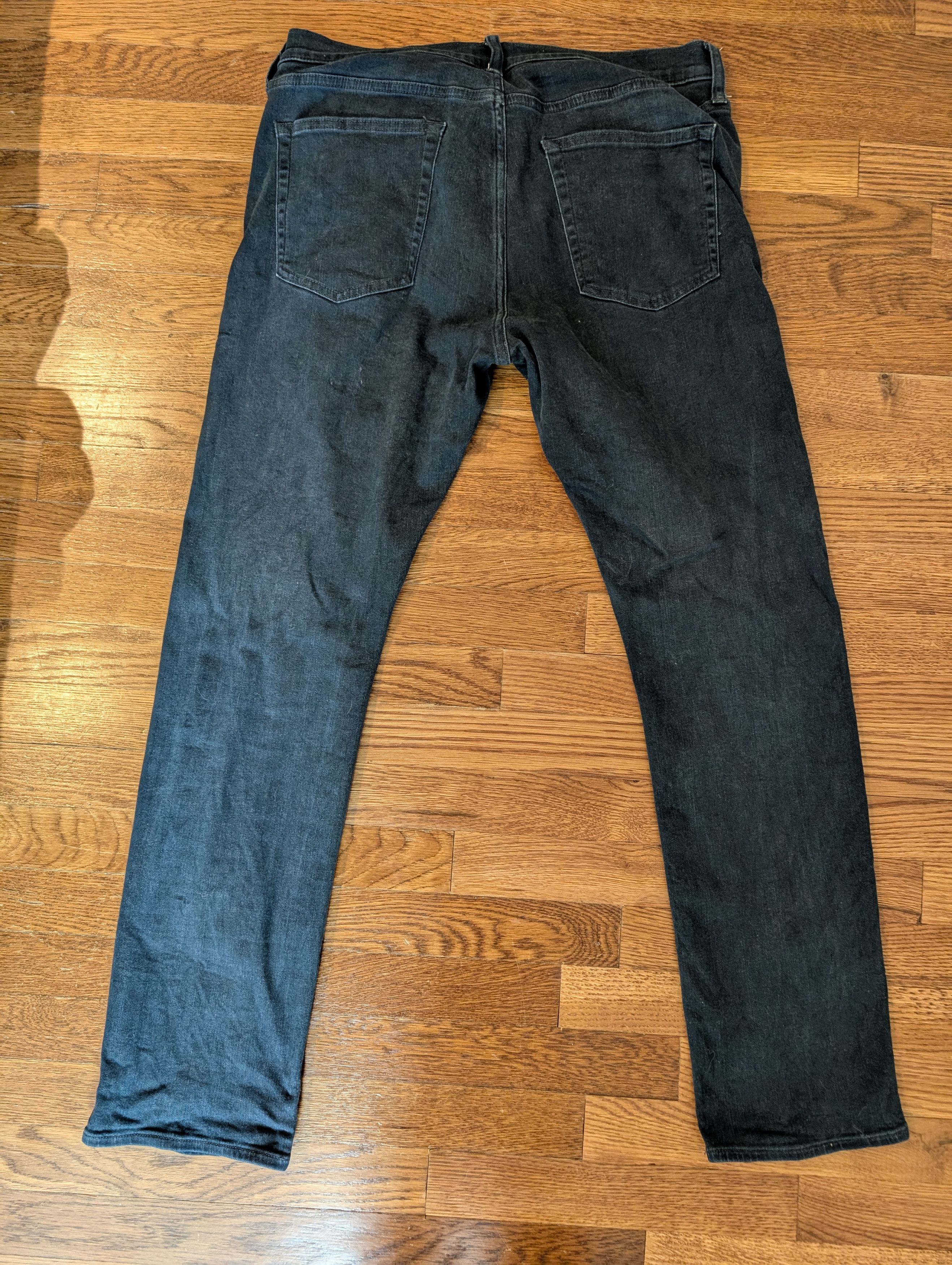 J.Crew 770 Straight- fit stretch jean in deep lake wash Size US 33 - 3 Thumbnail