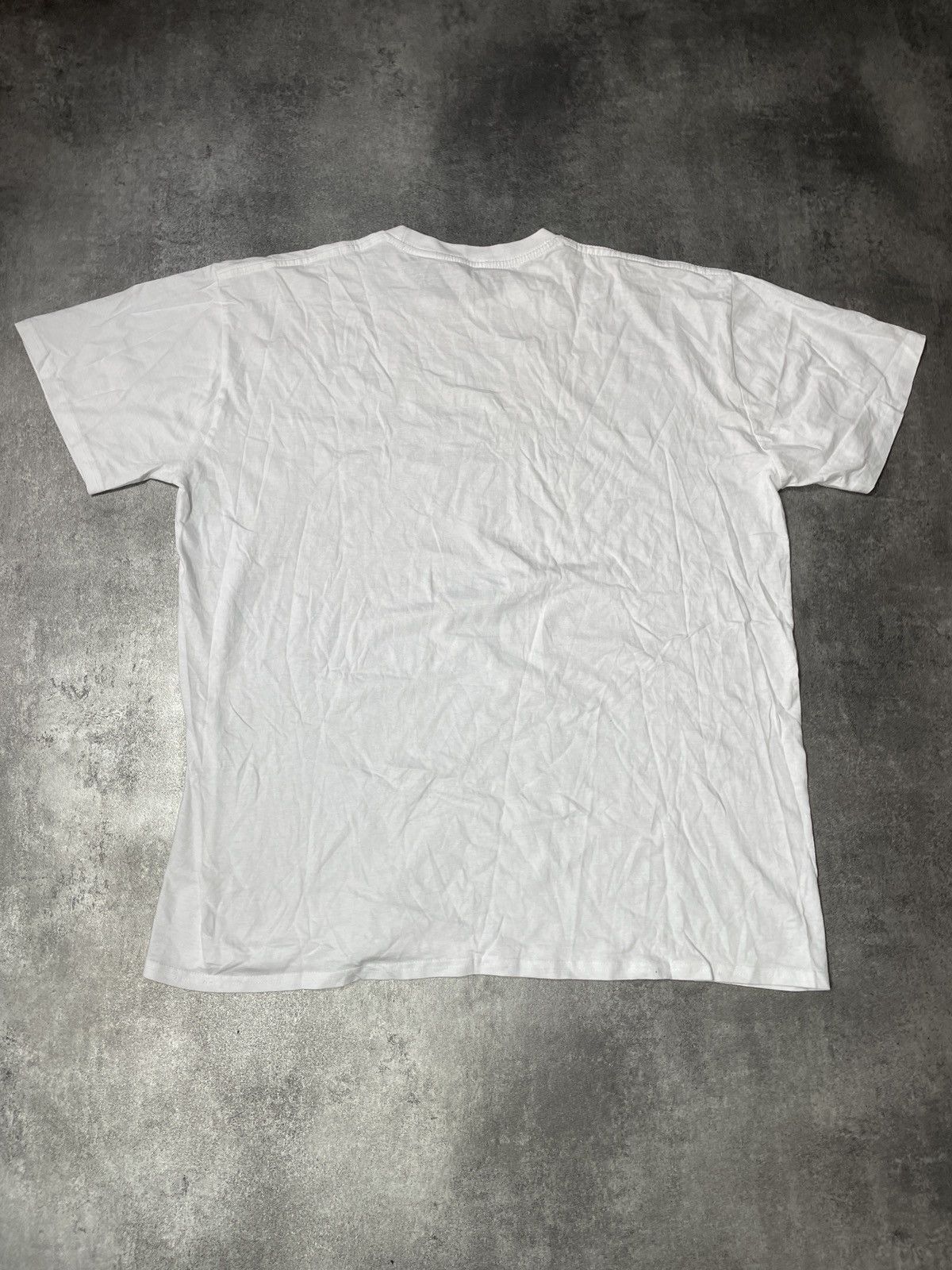 Vintage 🔥Offers🔥Streetwear Hype Yves Saint West USA Tee Spellout Size US XL / EU 56 / 4 - 3 Thumbnail
