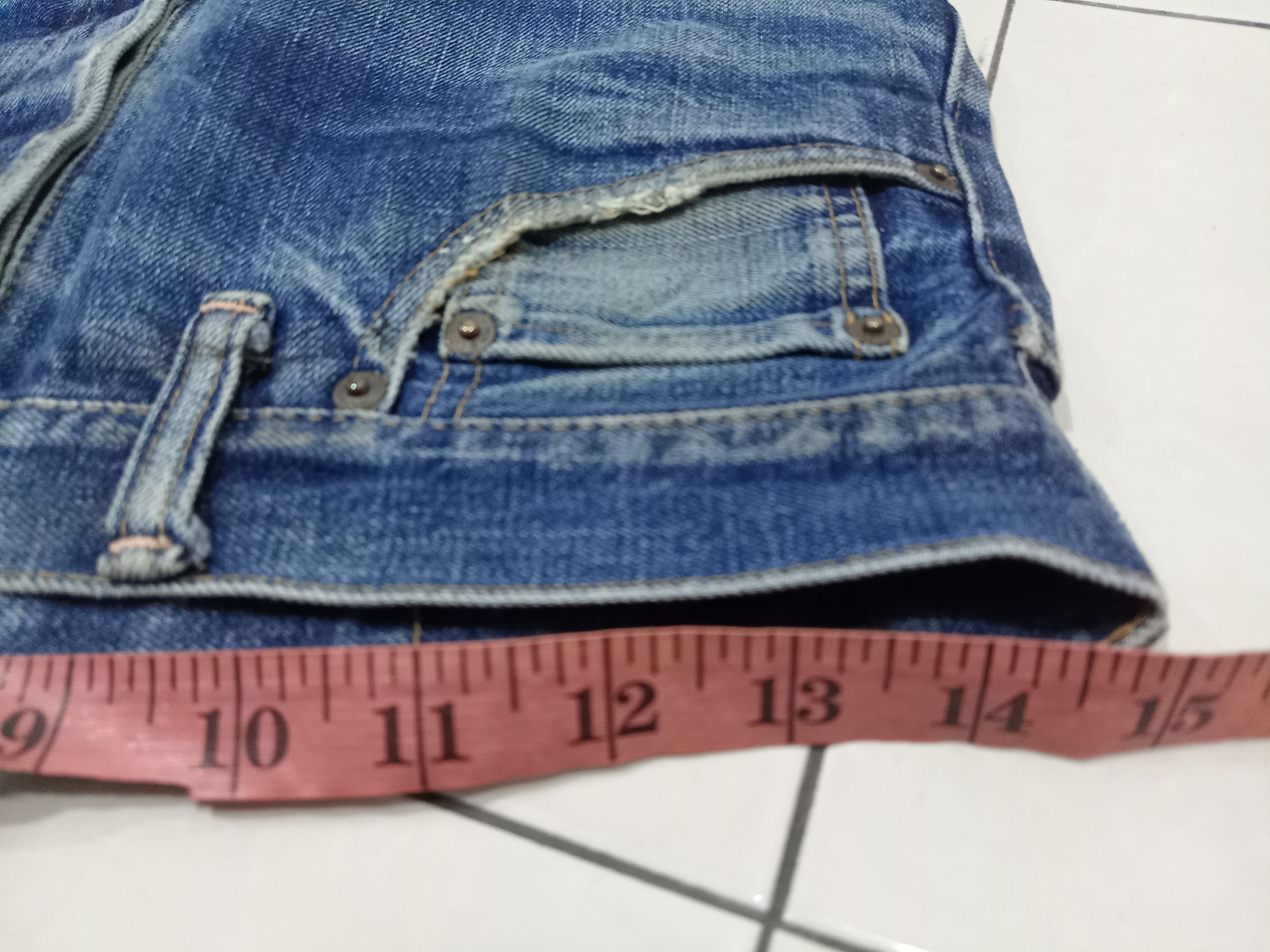 Japanese Brand × Warehouse Vintage Warehouse Selvedge Distressed Denim Jeans Size US 29 - 13 Thumbnail
