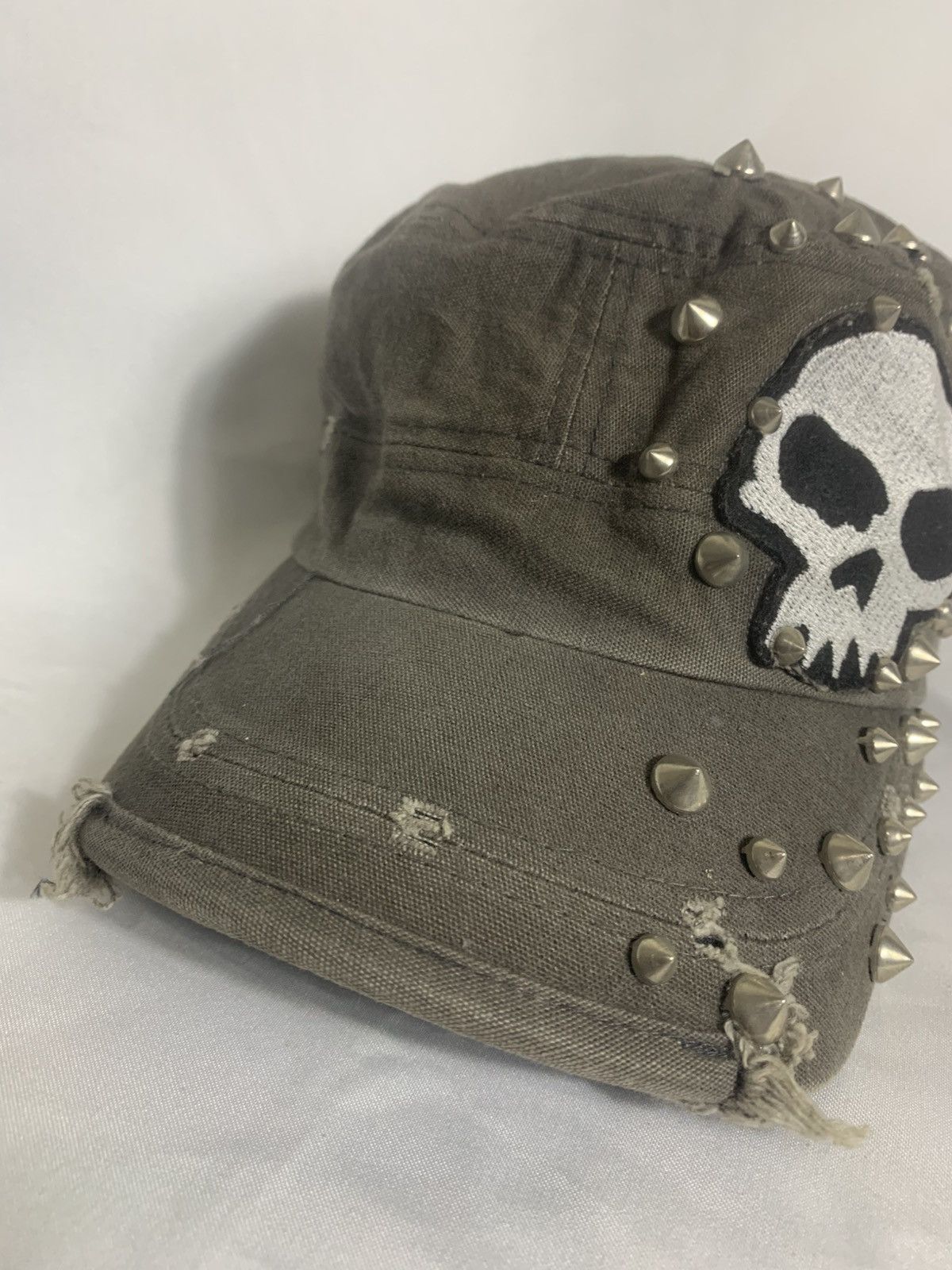 Japanese Brand Distressed Skull Comando Hats Size ONE SIZE - 3 Thumbnail