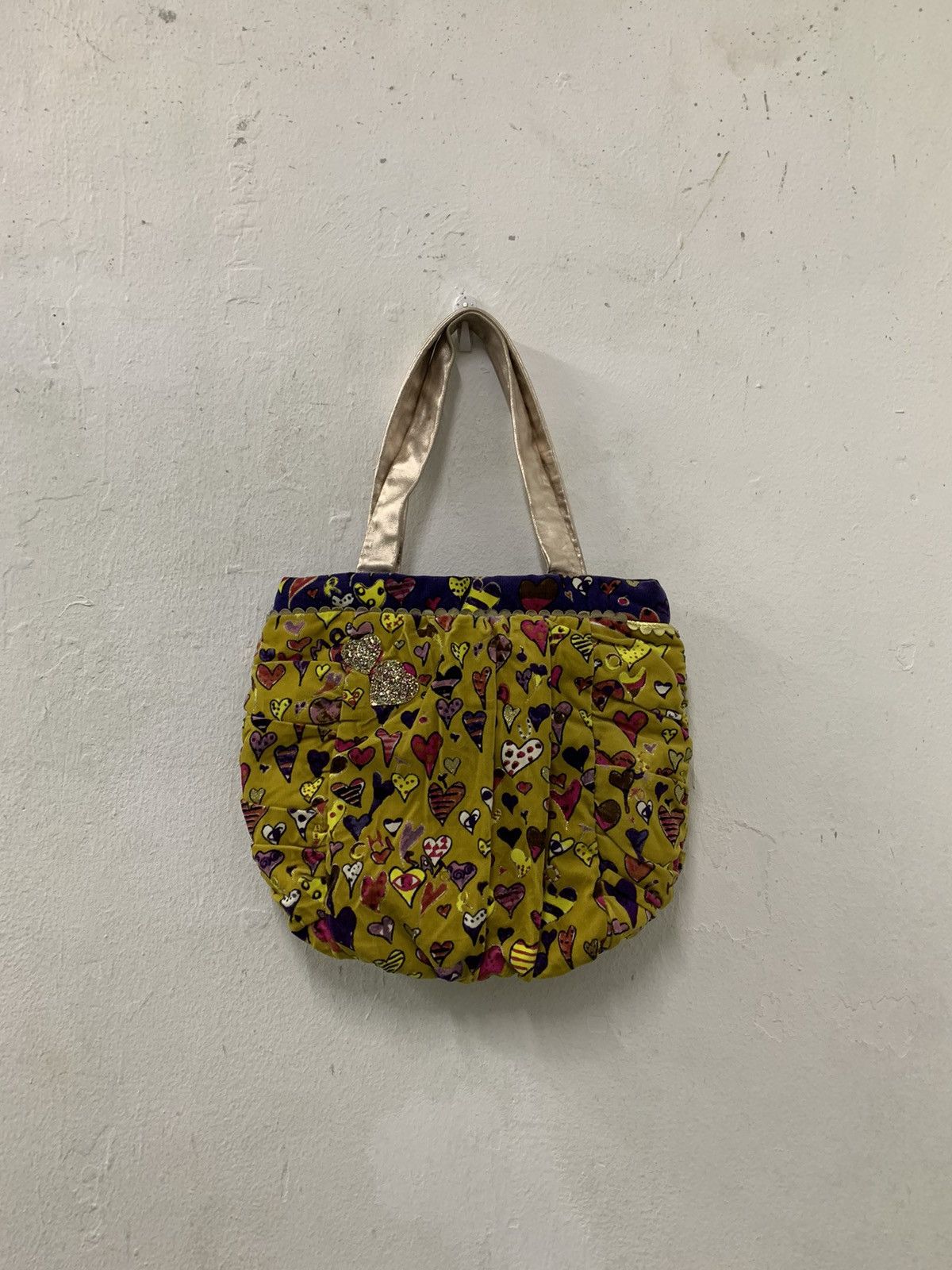 Issey Miyake × Tsumori Chisato Tsumori Chisato Heart Pattern Handbag Shoulder Bag Size ONE SIZE - 1 Thumbnail